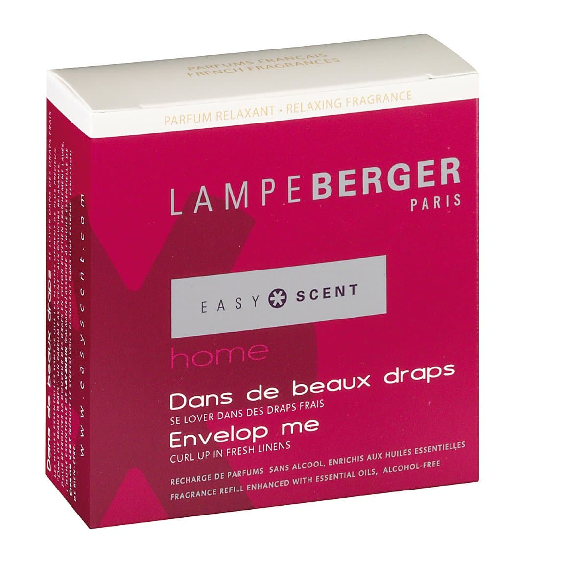 Easy Scent by Lampe Berger Home Recharge Envelop Me Aromatherapy Candle