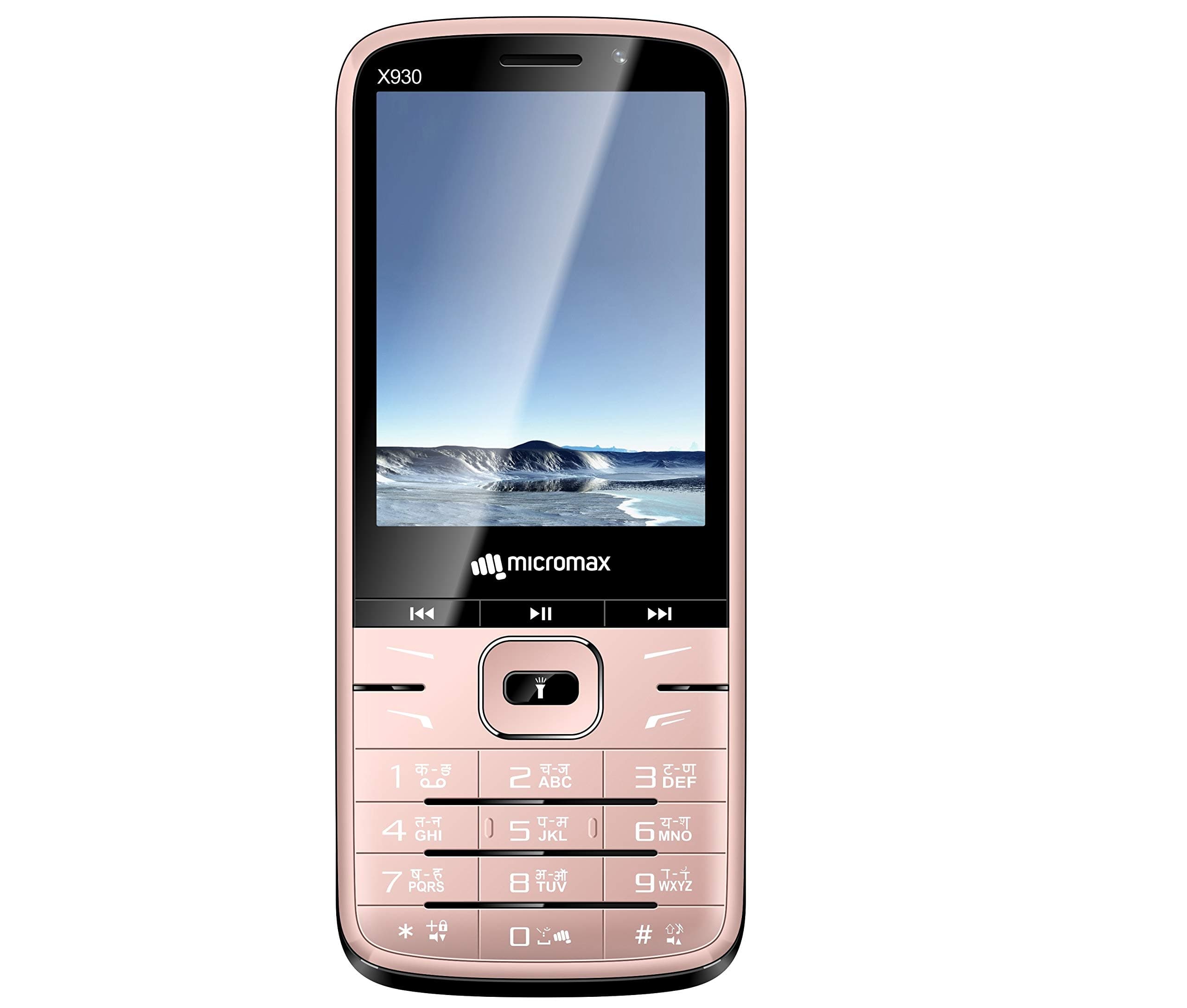 Micromax X930 with 3000 mAh Battery (champagne)