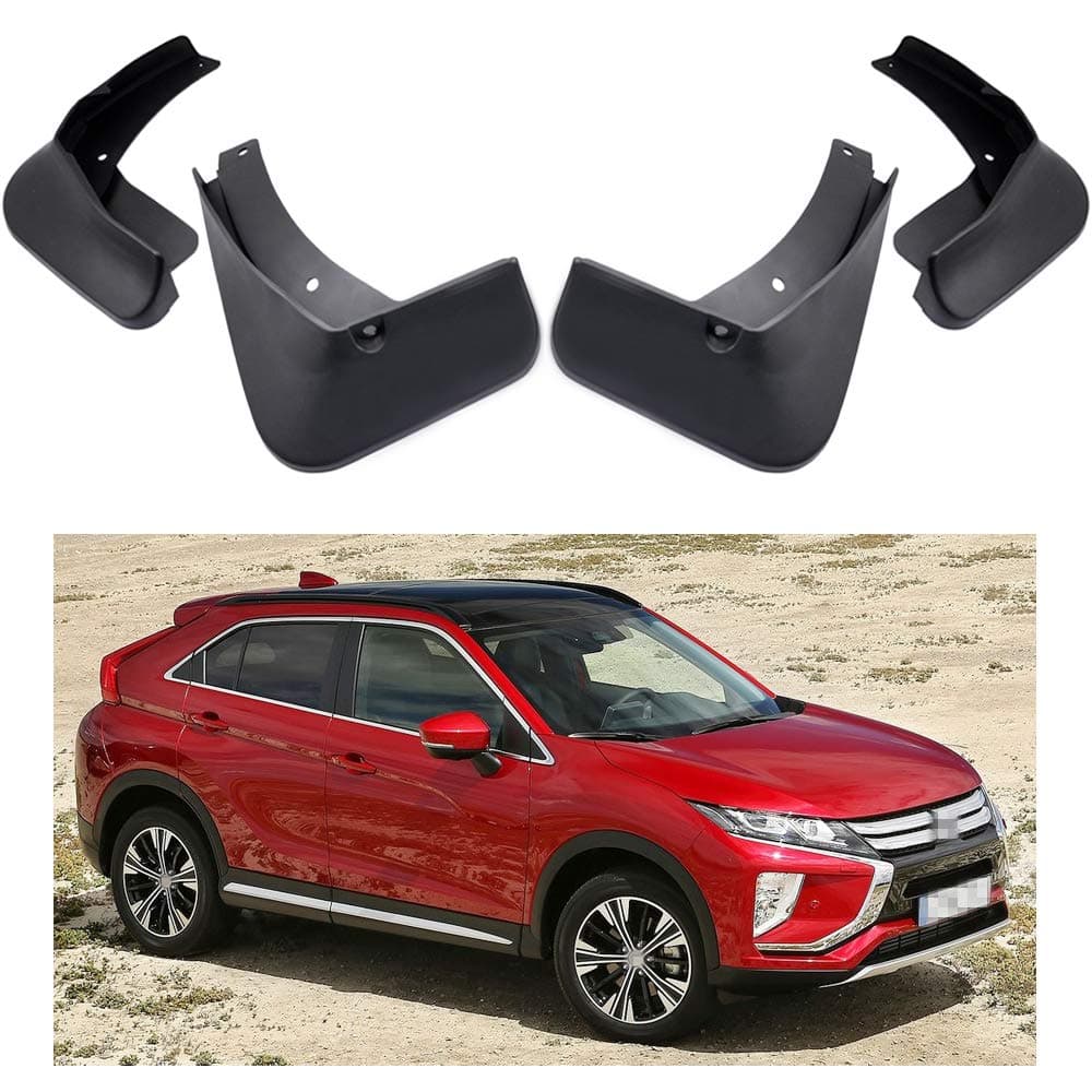 MOERTIFEI Car Mudguard Fender Mud Flaps Splash Guards Compatible with Mitsubishi Eclipse Cross 2018 2019 2020