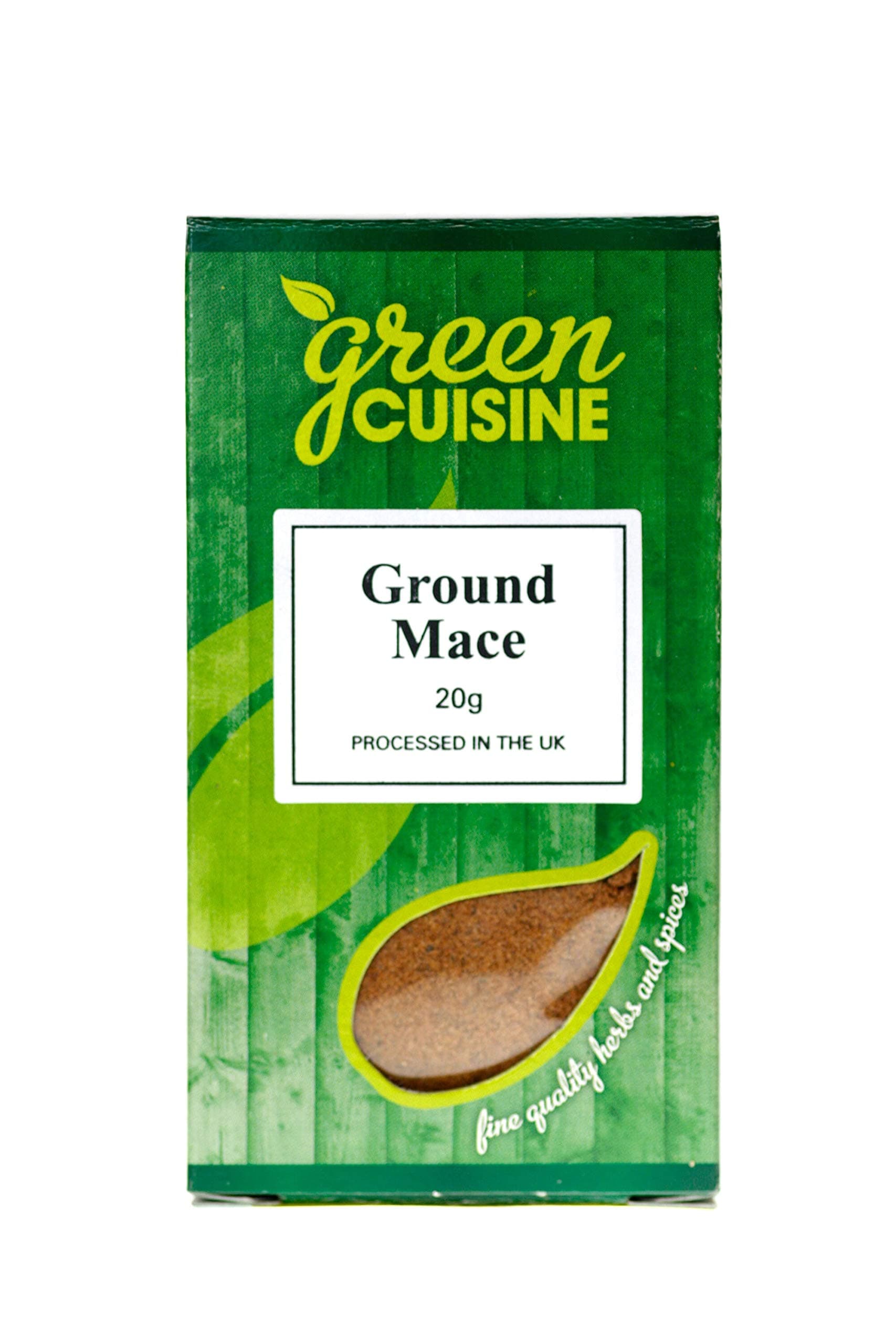 Green Cuisine Mace Ground 20g (Pack of 6)