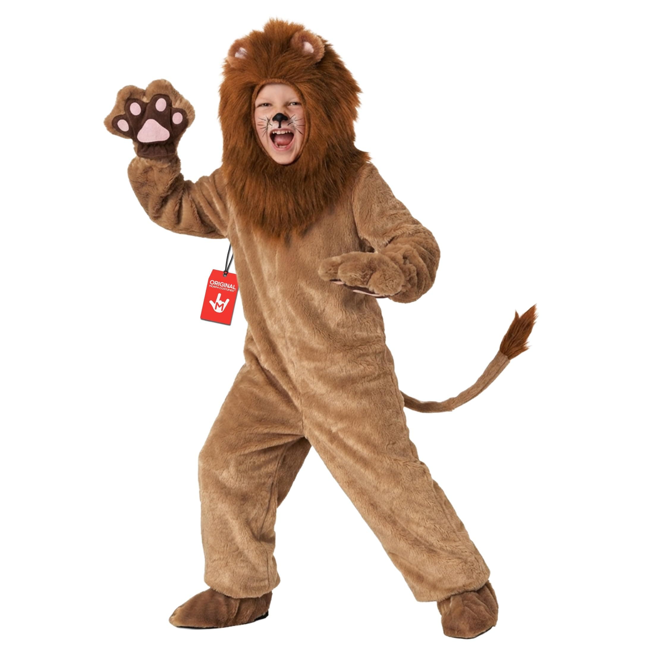 Deluxe Lion Costume Kids, Lion Mane Costume Halloween Costumes For Boys, Girls and Toddler, Halloween Costumes for Kids
