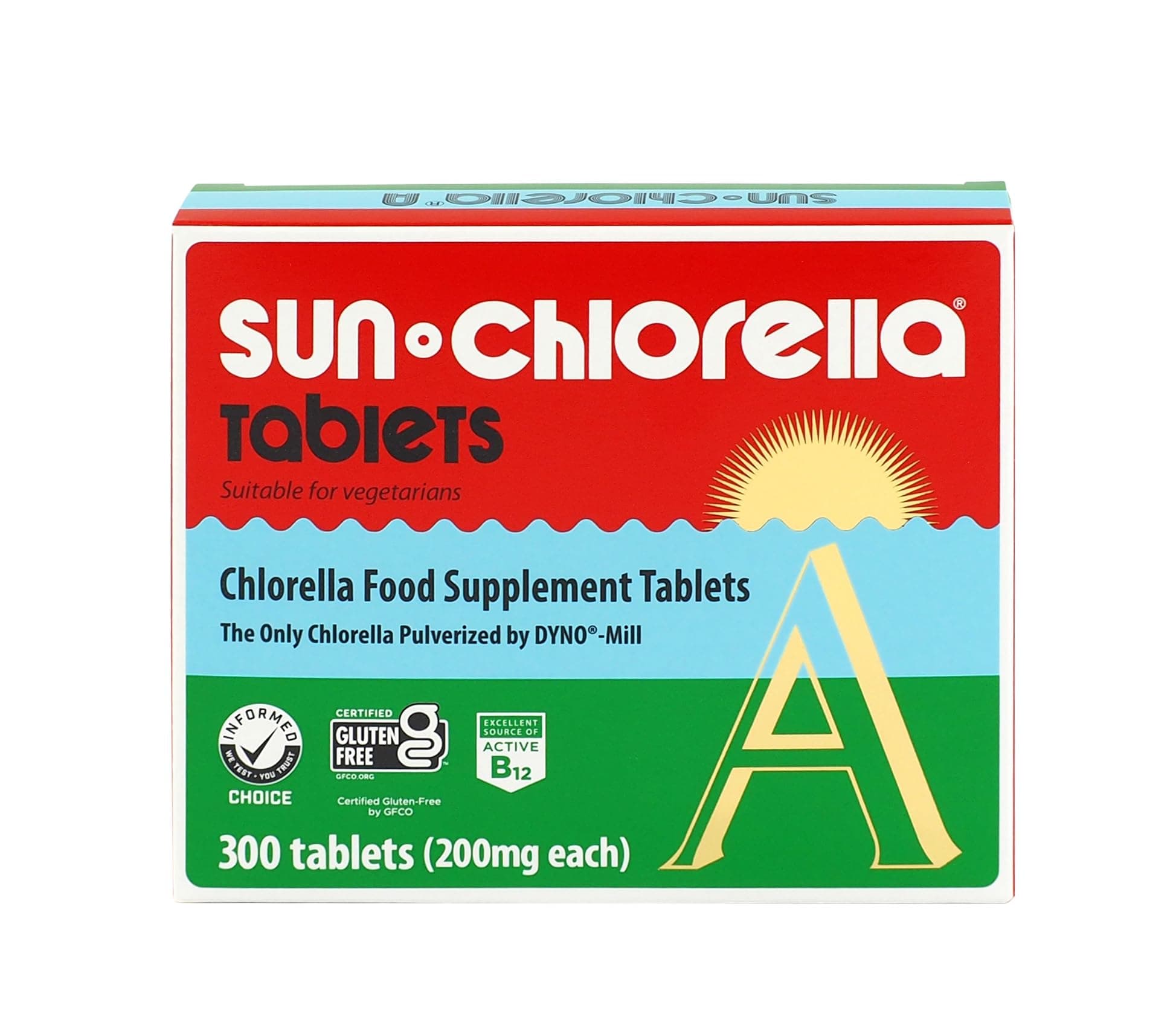 Sun Chlorella A - Pack of 300 Tablets