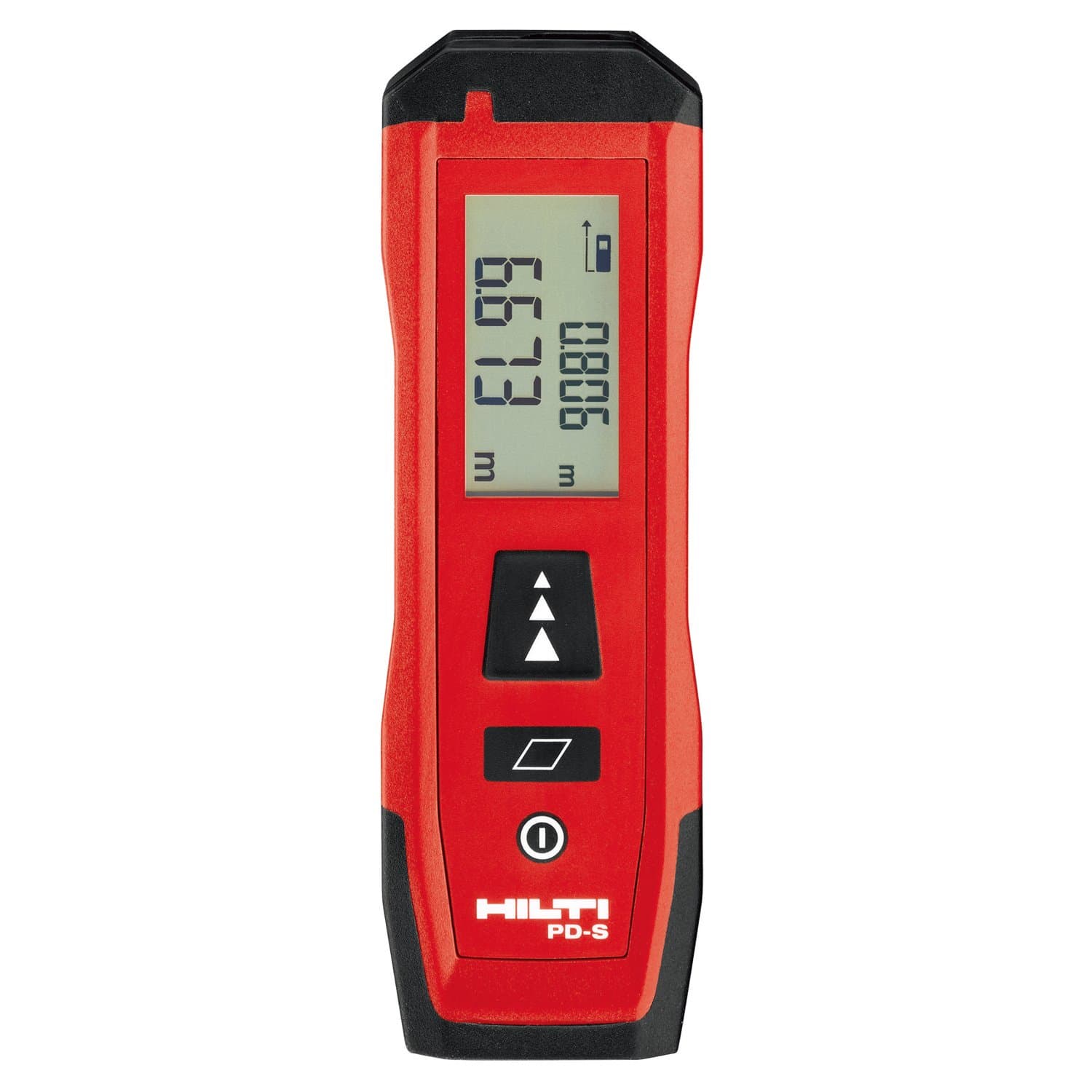 PD-S Laser Distance Meter, Easy-to-use Laser Measure for Distance and Area up to 60m, Batteries Included (2190182)