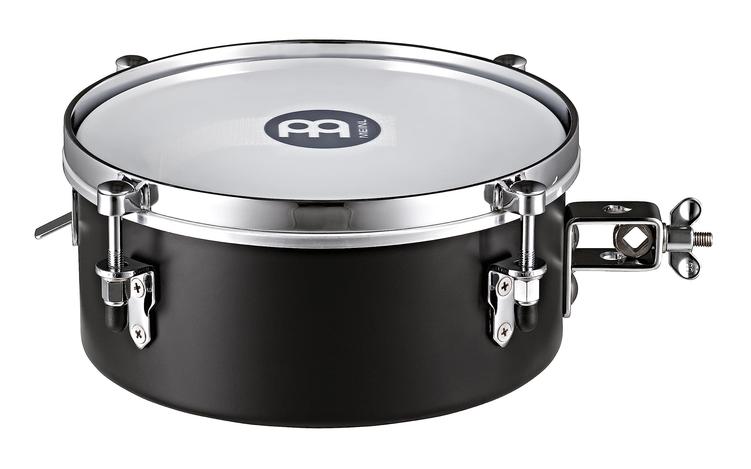 Meinl Percussion MDST10BK 10-Inch Steel Mountable Drummer Snare Timbale, Black