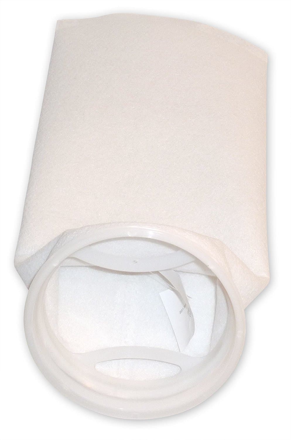 Sumpsock | Polyester Felt Filter Socks | 16 ½” Height | 200 Micron | 7” Diameter Ring | Aquarium | 3 Pack