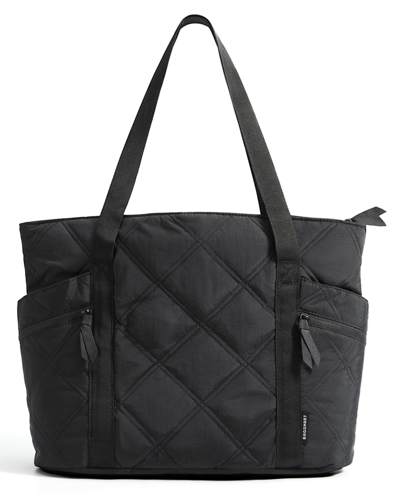 Tote Bag for Women, 20L Puffer Work Tote with Zipper, Travel Essentials Quilted Nurse Hospital Bag