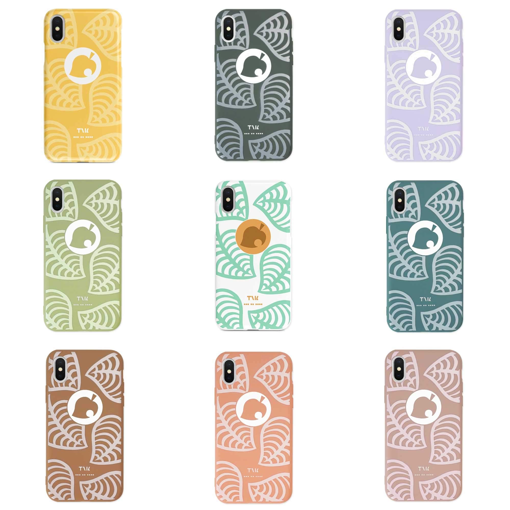 RegisBox Animal Crossing Phone Case ACNH iPhone 12 Pro Case Nook Inc Case iPhone XR XS Max 11 8 Plus