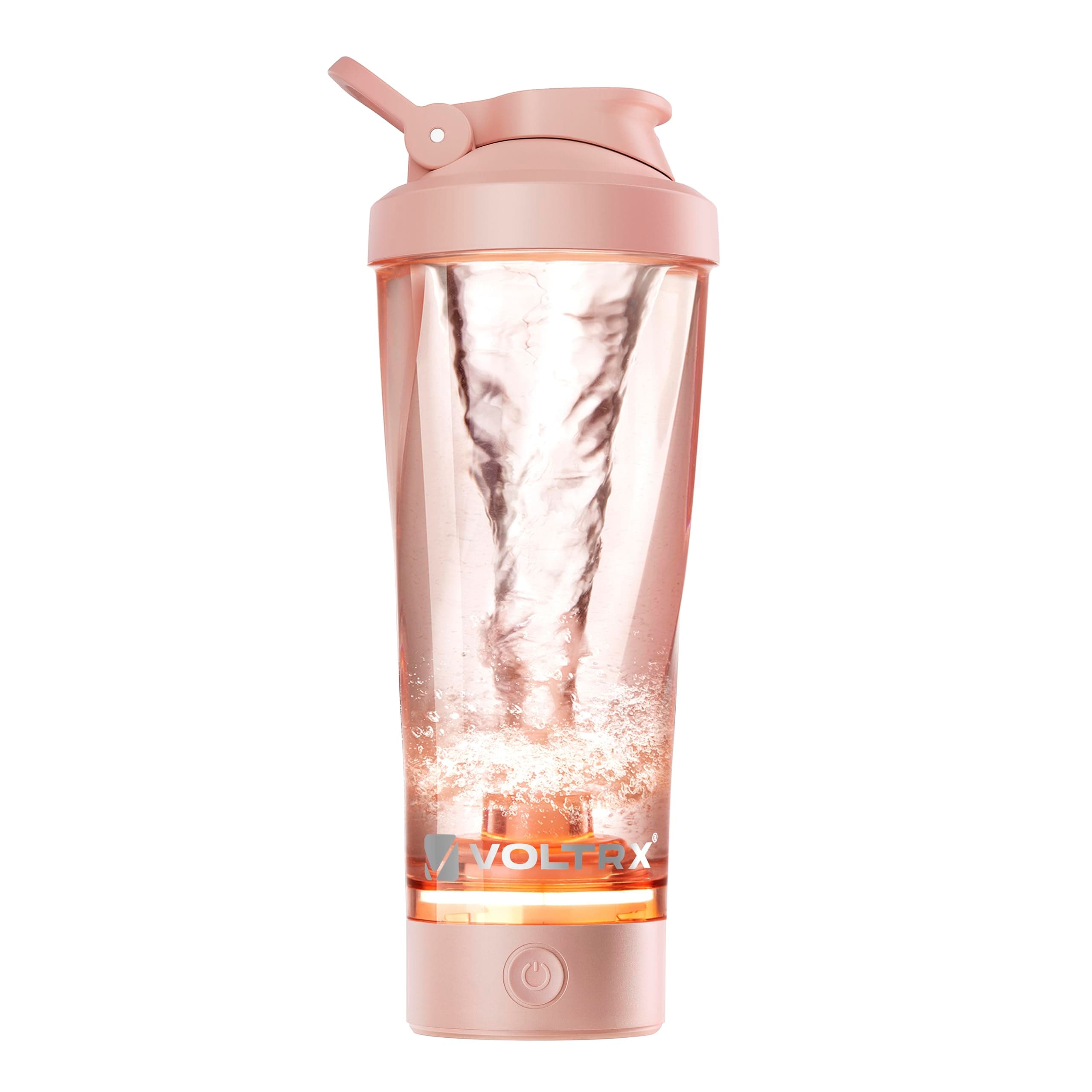 Premium Electric Protein Shaker Bottle, Made with Tritan - BPA Free - 24 oz Vortex Portable Mixer Cup/USB Rechargeable Shaker Cups for Protein Shakes, FDA Approved (Pink)