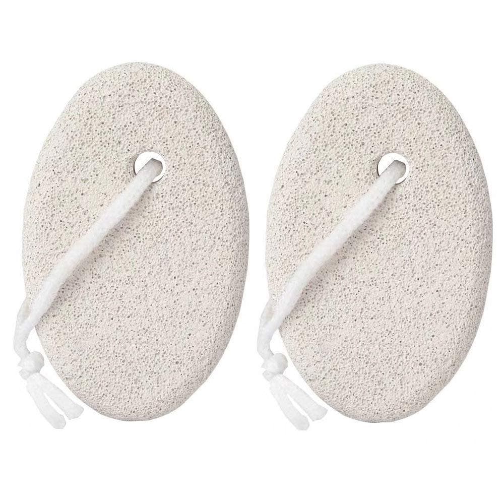Spanking Beauty Pumice Stone Natural Lava Pumice Stone for Feet/Hand, Small Callus Remover/Foot Scrubber Stone for Men/Women (2 Pcs Pumic Stone Medium Size Multicolor)