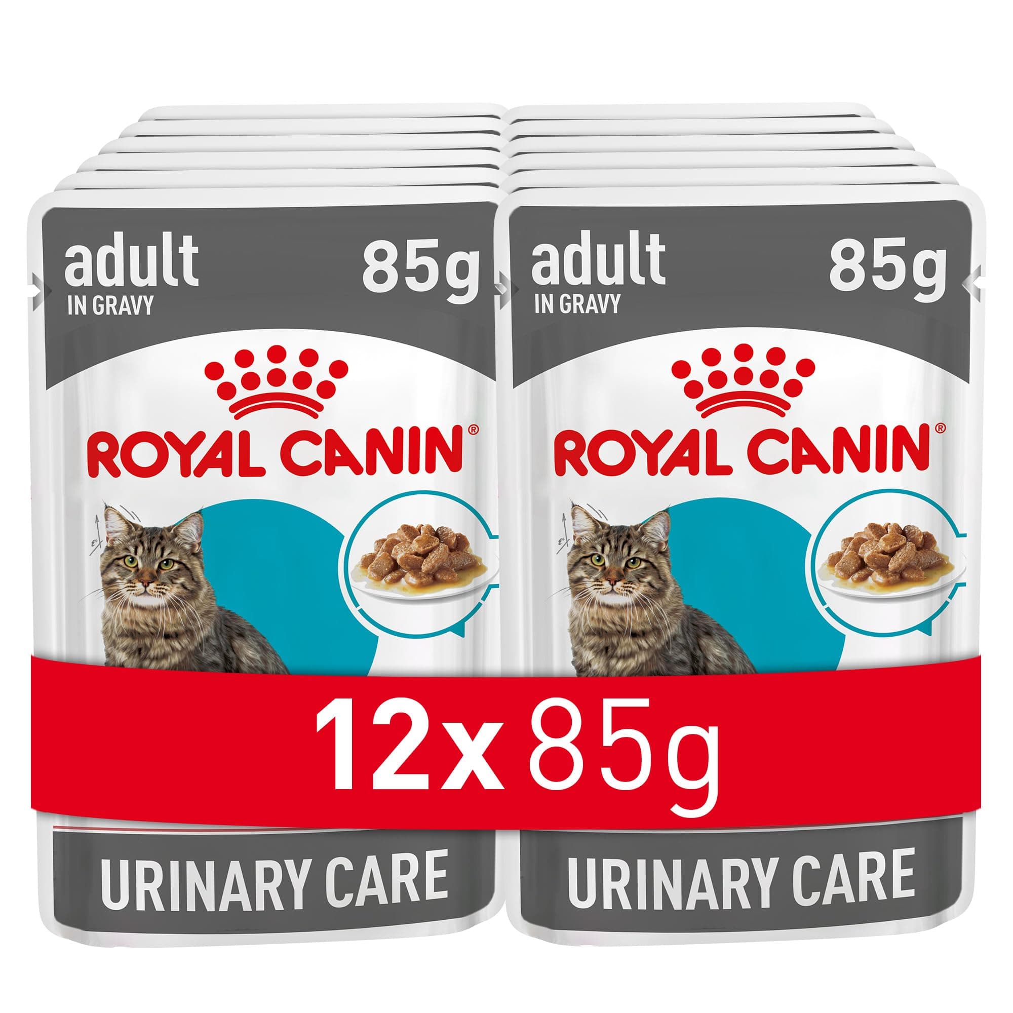 Royal Canin FCN Urinary Care Wet Food Pouches Box of 12x85g Feline Breed Nutrition Cat