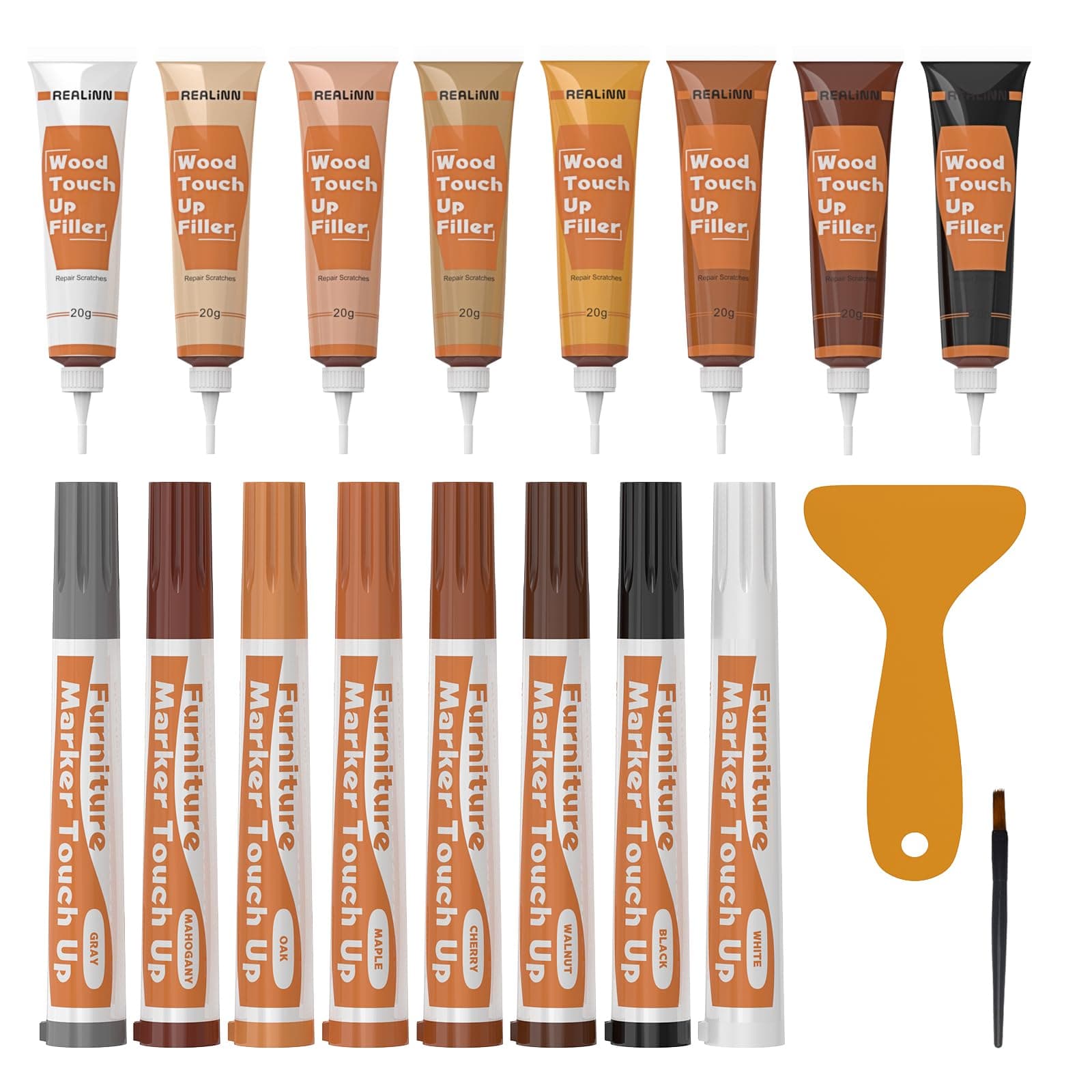 Wood Furniture Repair Kit - Light Colors