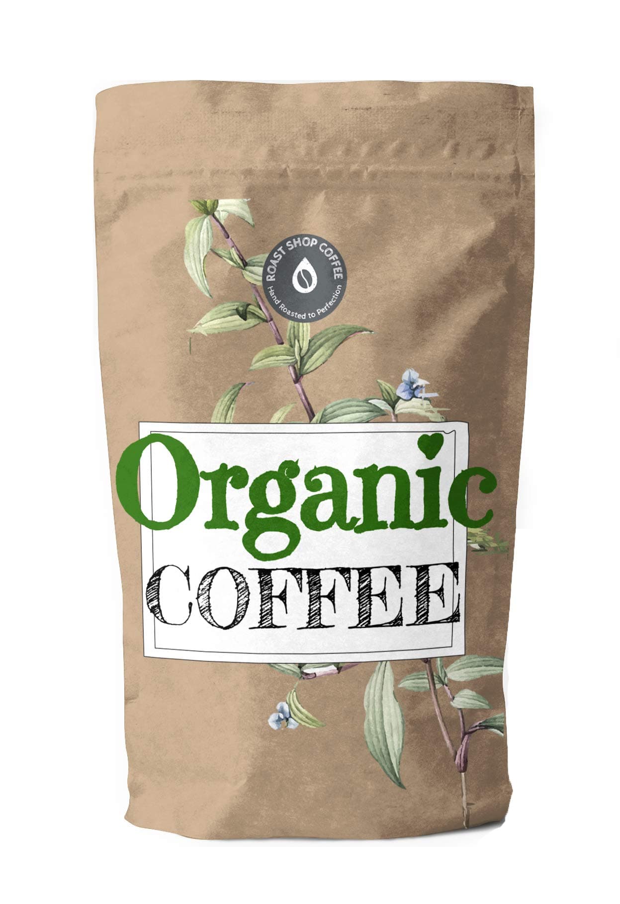 Fresh Roasted Organic Coffee Beans - 500g Premium Arabica Whole Beans | Bio Coffee | Strictly High Grown | Seasonally Sourced