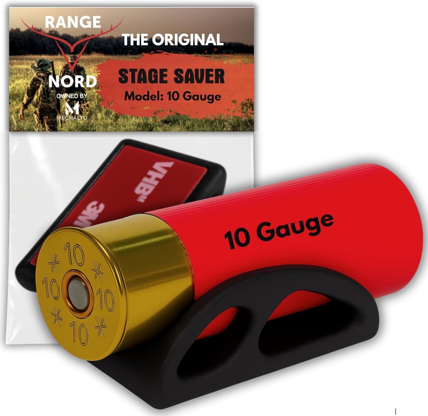 Rangenord - ステージセーバー 弾丸シェルホルダー ショットガン弾薬シェル ショットガンシェルライト 3Dプリント テープやネジで簡単に取り付け 撮影体験を向上 ショットガン弾薬