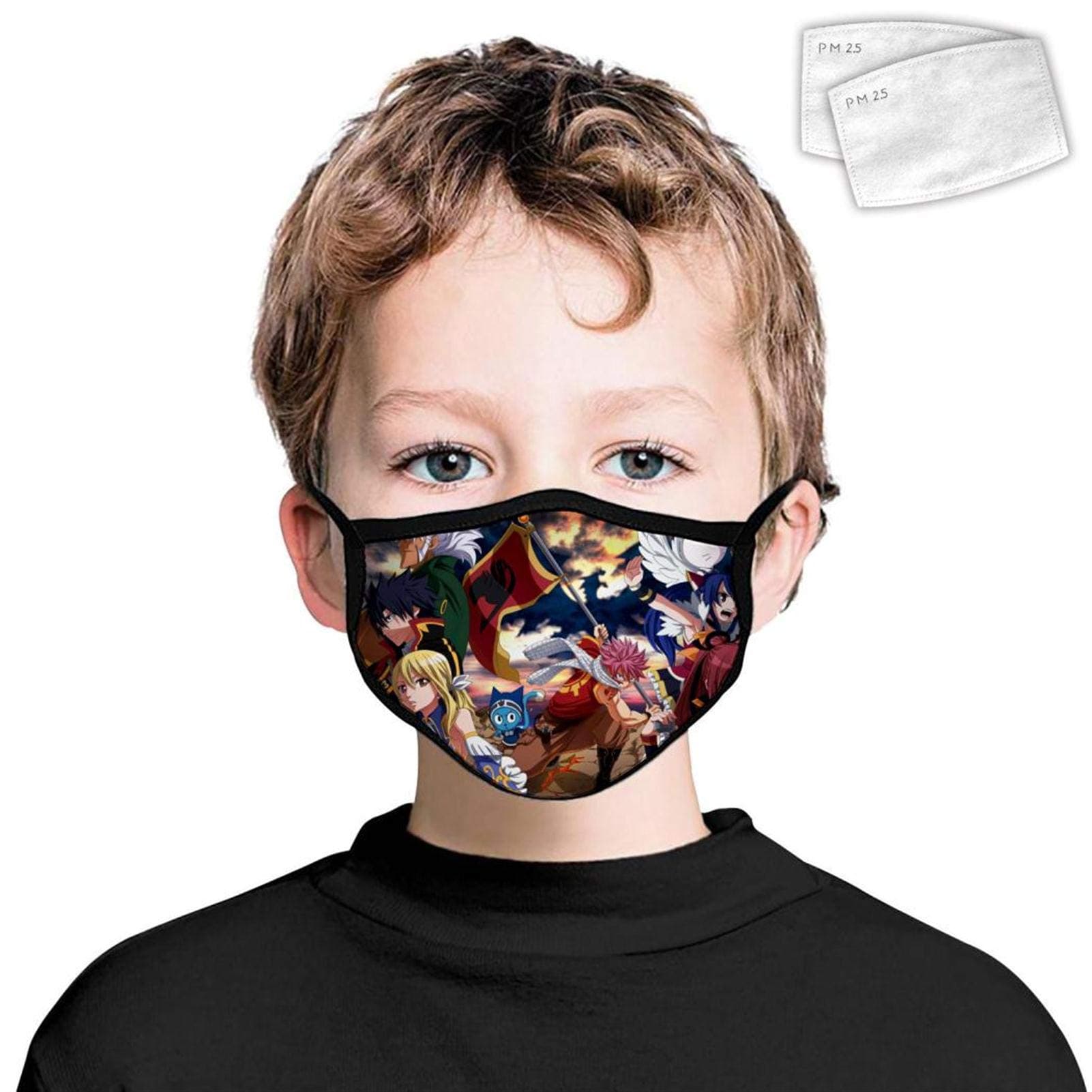 Kids Replacement Windproof Breathable Dust-Proof Bandanas Hip Hop Pop-Smoke Rapper Anti Dust Mouth Covers