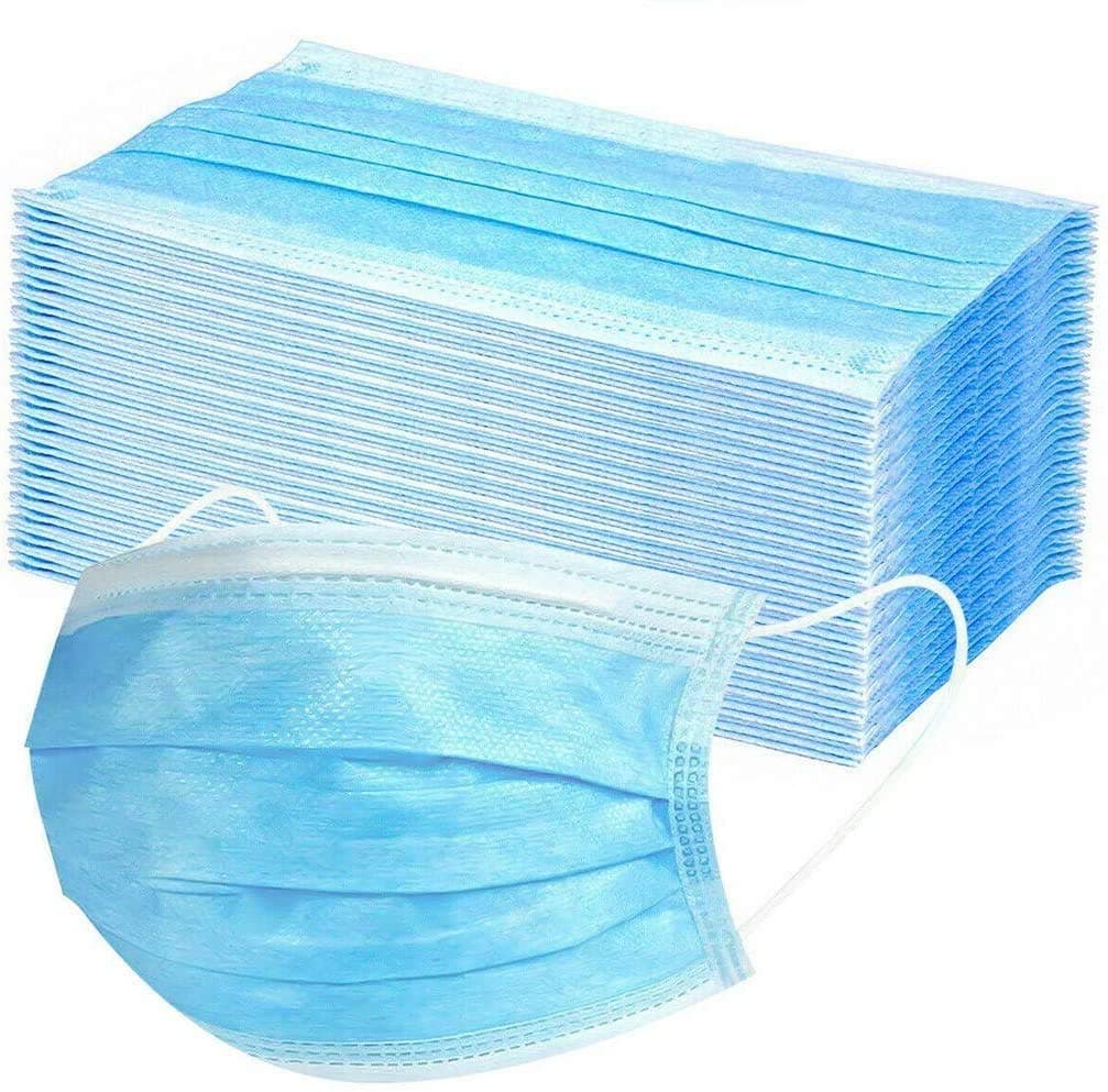CARGOOL Medical Face Fliter 3-Layer Protection Disposable Surgical Fliters Anti Pollution 50pcs