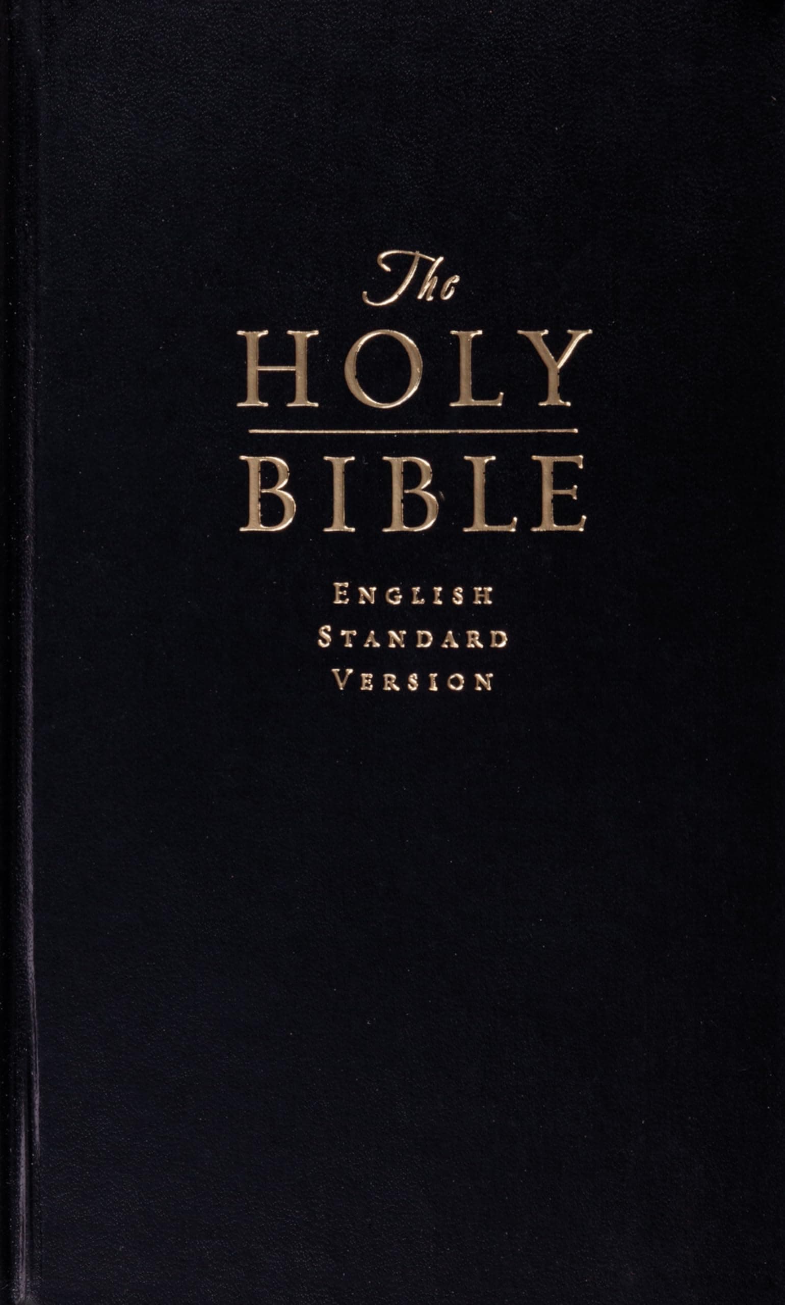 Holy Bible: English Standard Version, Black, Value Pew Bible