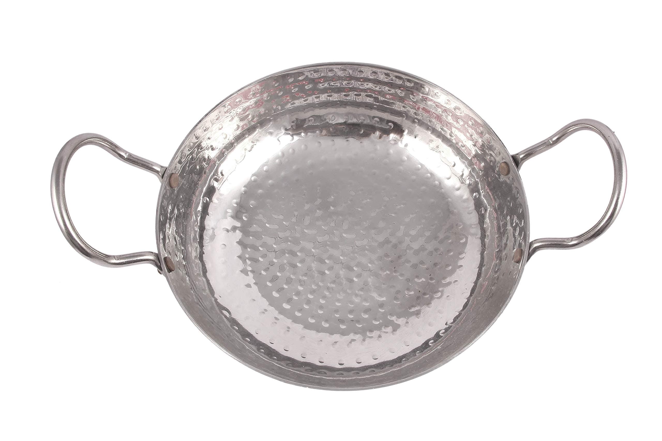 Sandwich Bottom Heavy Guage Stainless Steel Kadhai Cookware-2000ML 12 NO