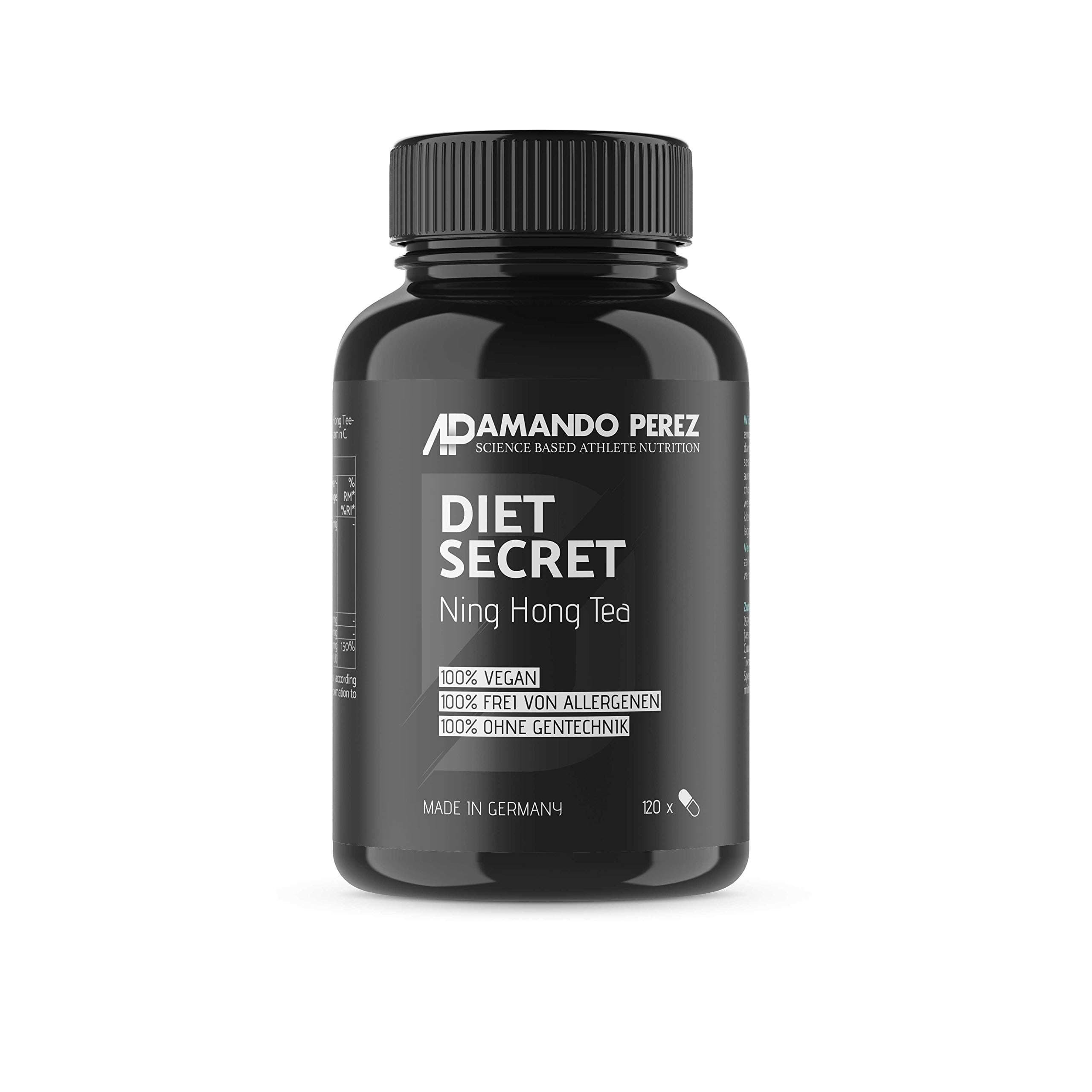 Secret Diet Ning Hong Tea – Fat Burner – 120 Capsules