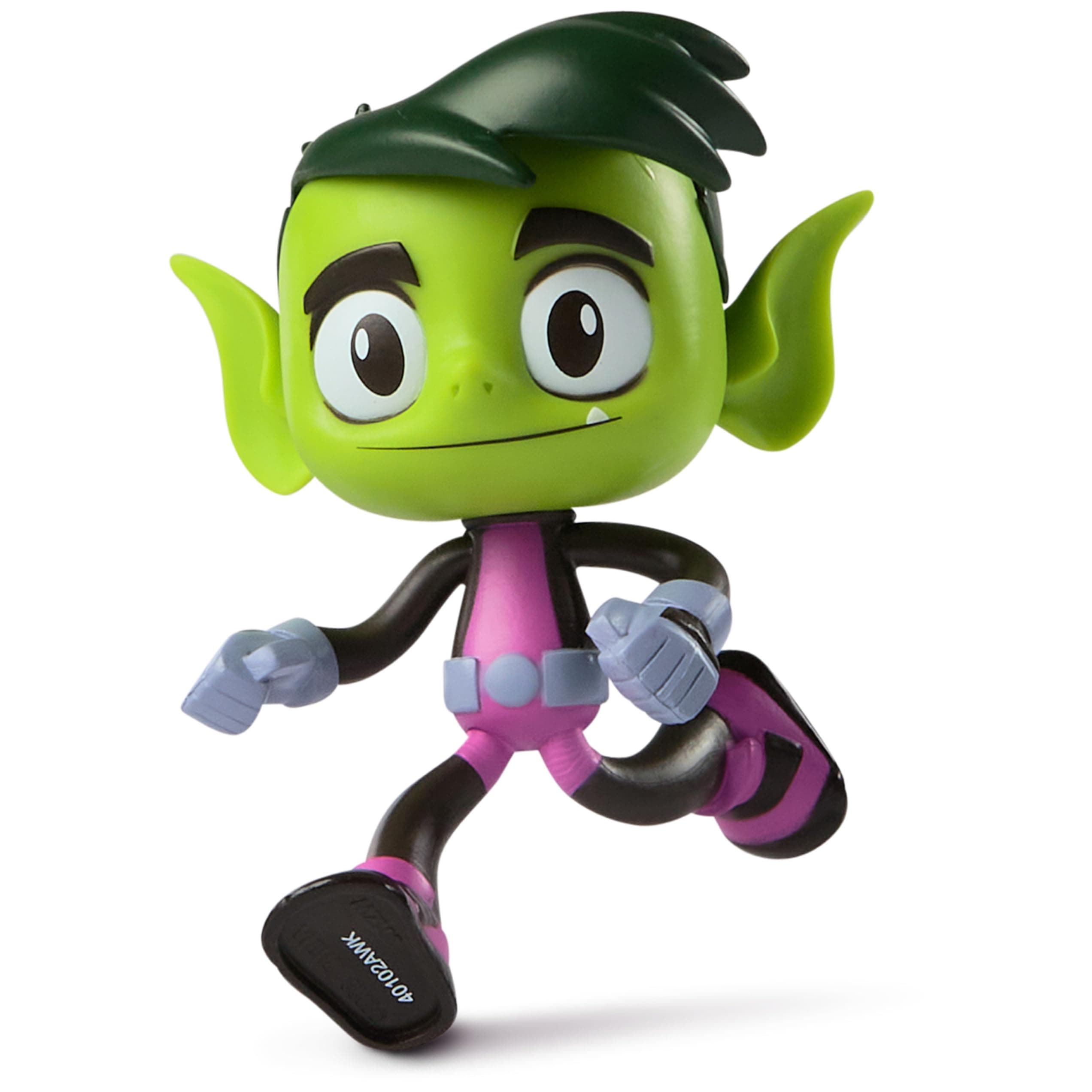 DC Comics Teen Titans Go! Twisty Titans, Beast Boy, Flexible Action Figure, Kids Toys for Boys and Girls 4 and Up