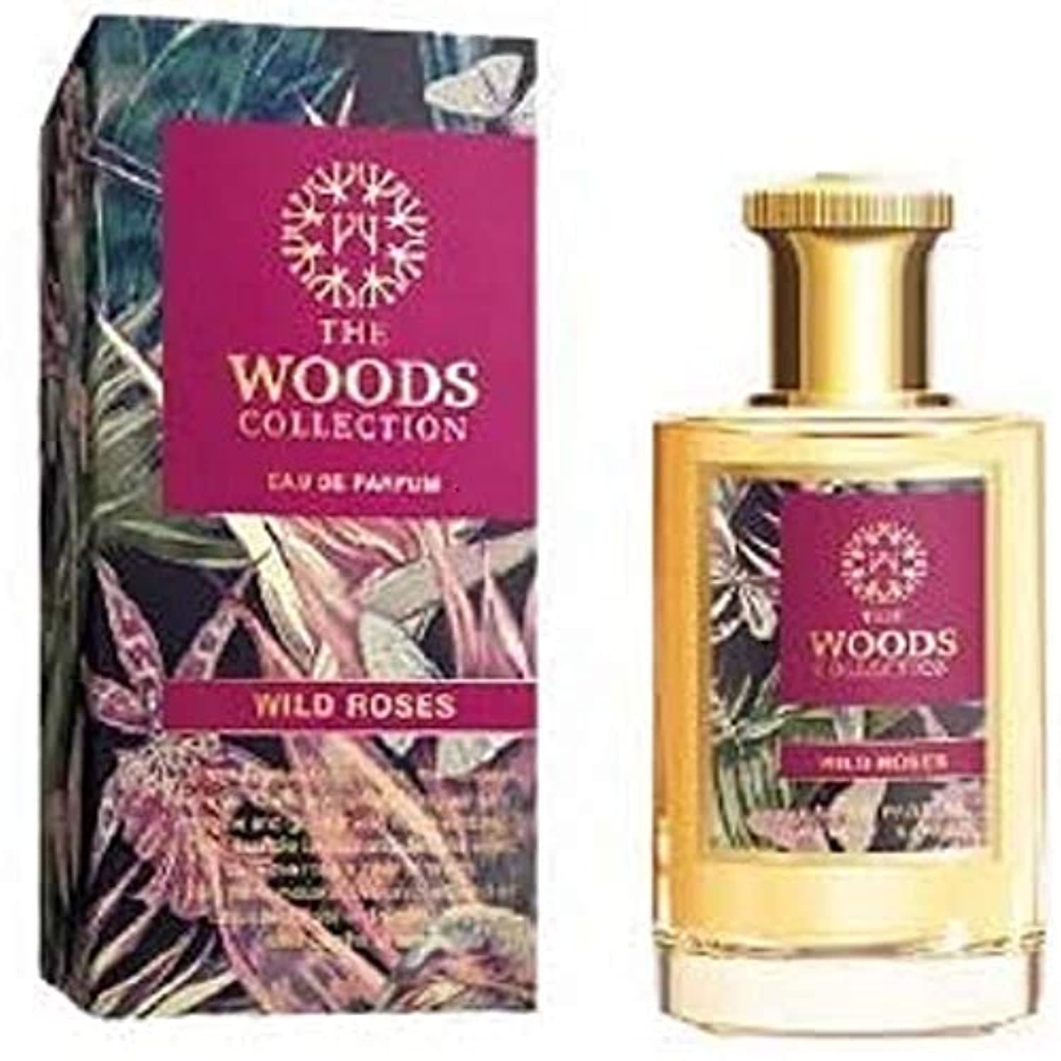 The Wood Collection Wild Roses Eau De Parfum For Women, 100ml