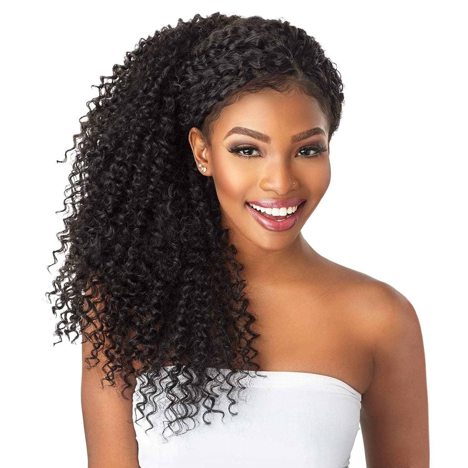 MULTI PACK DEALS! Sensationnel Synthetic Hair Crochet Braids Lulutress Bohemian 18" (6-PACK, 1B)