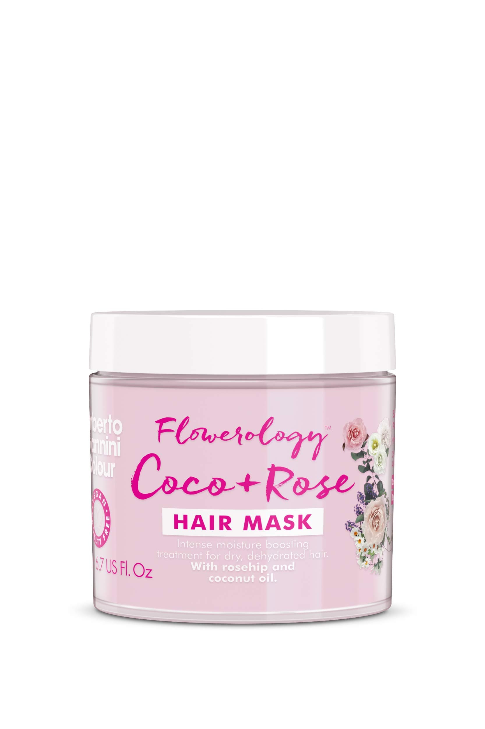 Flowerology Coco + Rose Vegan Treatment Mask (200ml)