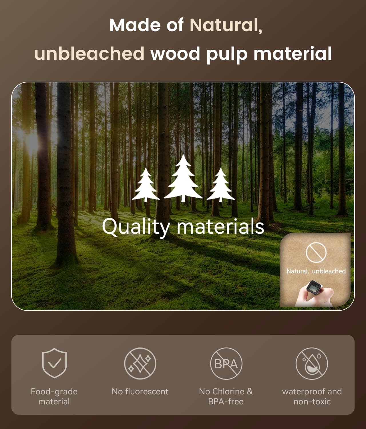 パーチメントペーパーシート 未晒ベーキングパーチメントシート カット済みパーチメントペーパー 12 x 16インチ 焦げ付き防止パーチメントペーパー グリル用 エアフライヤー 蒸しパン ケーキ クッキー - 120枚