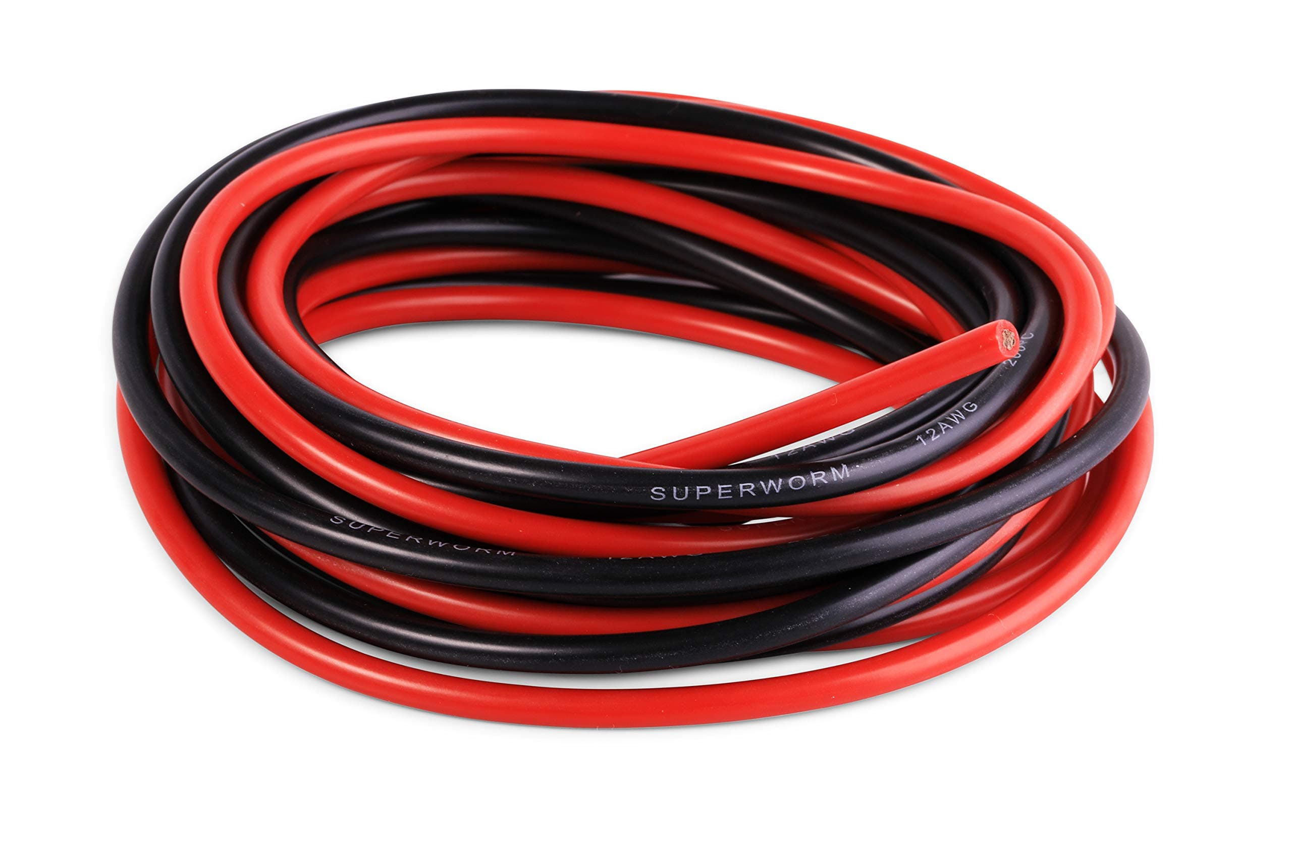 SUPERWORM Super Flexible Ultra Efficient Copper Wire by ACER Racing (12 AWG 20ft)