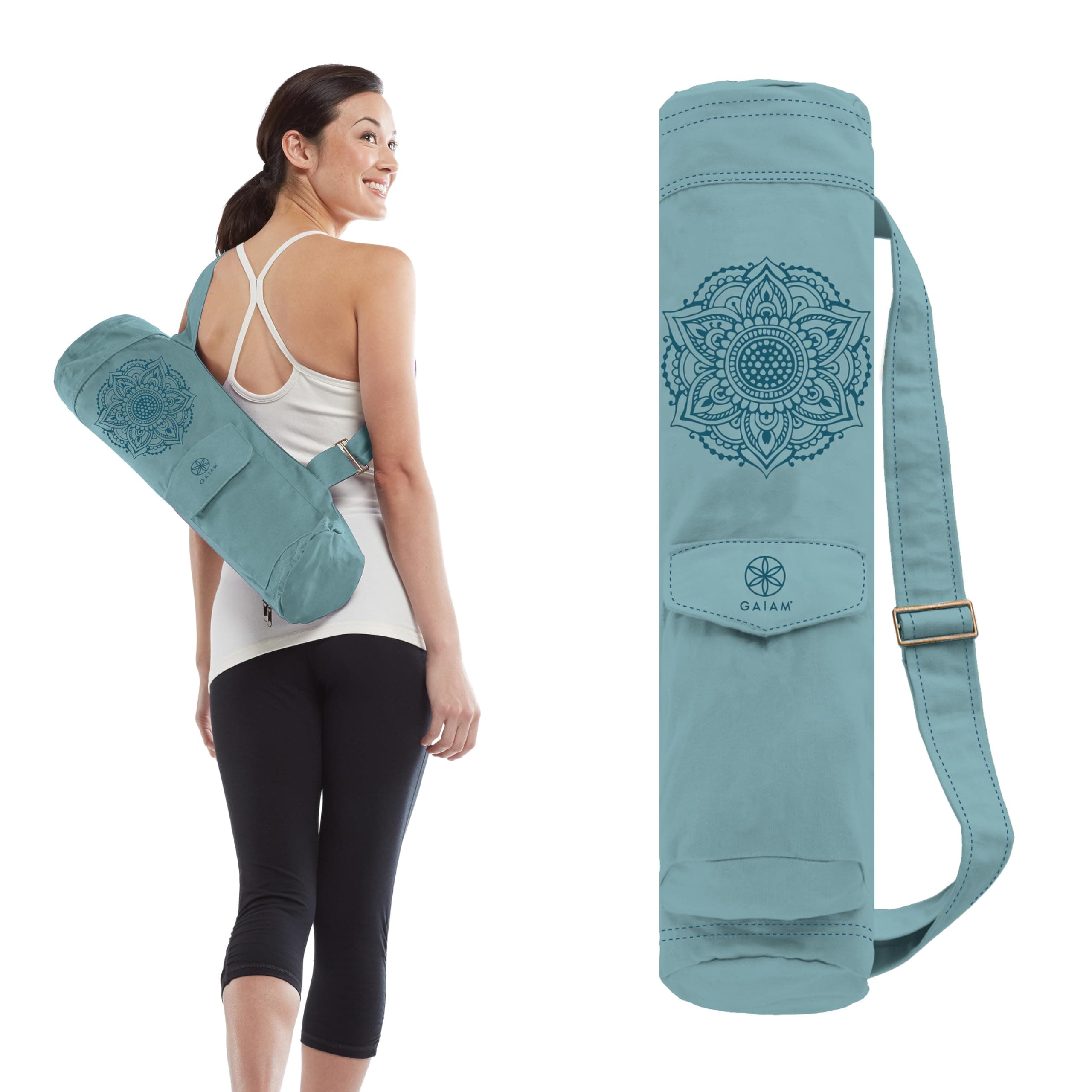 Gaiam Watercress Cargo Yoga Mat Bag