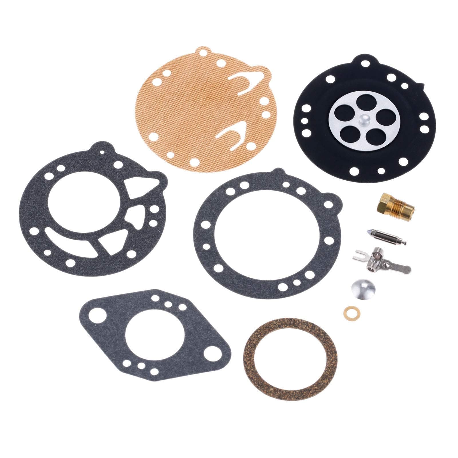 Carburetor Repair Rebuild Kit Replacement for Tillotson RK-88HL/113HL/114HL Homelite 4-20 5-20L 6-22 7-19 600D 663 700 707 770 C5/7/9/72/91 Compatible with WIZ ZIP Poulan Toro Ryan Stihl Ryobi