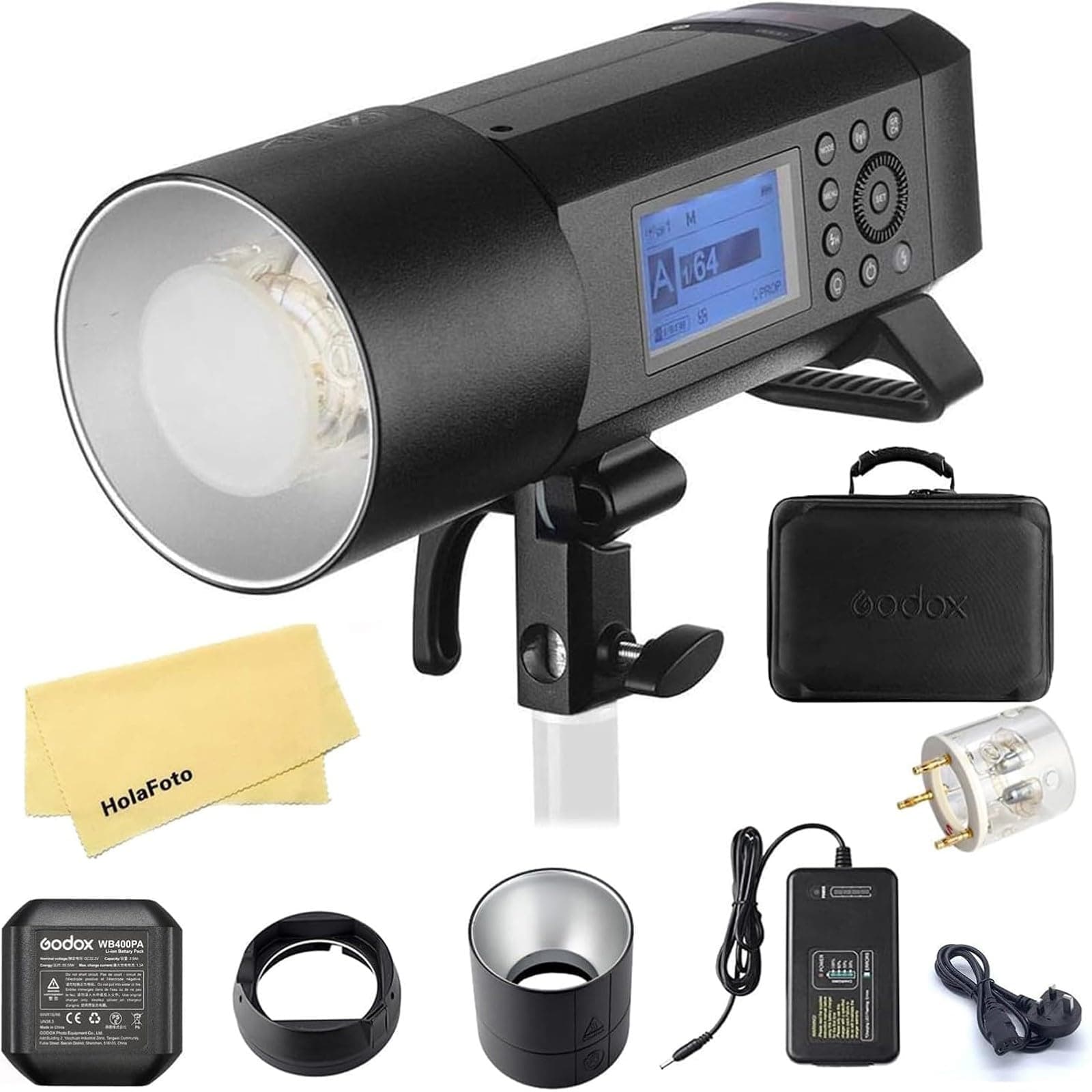 Godox AD400 Pro All-in-One Outdoor Flash (Black)