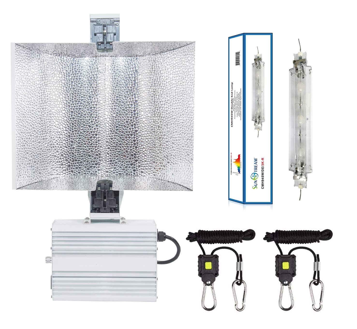 SunStream 945 Watt Ceramic Metal Halide CMH Double Ended Grow System with Bulb(945W CMH DE)