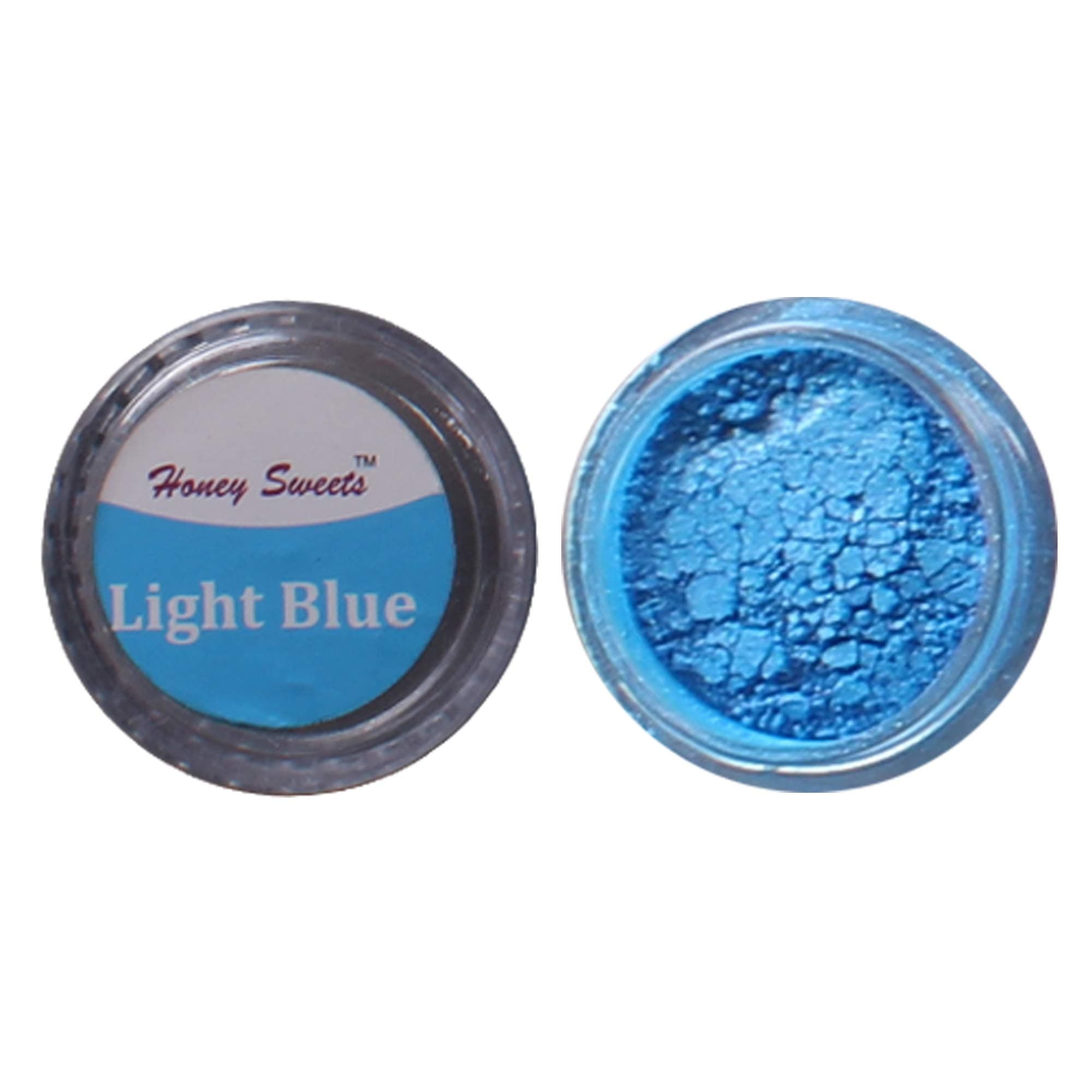 Edible Luster Dust for Painting on Cakes and Chocolates (4.25 Grams, Light Blue)