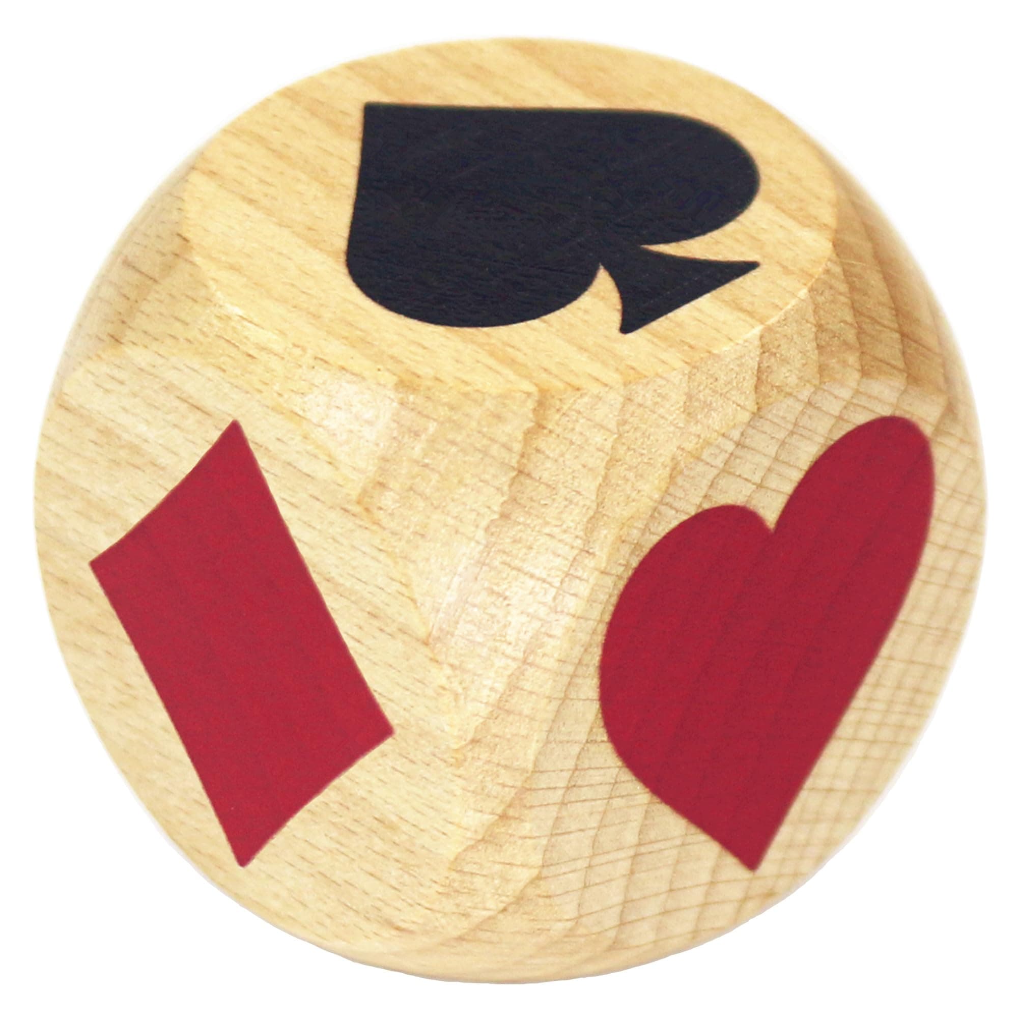 Marker Dice Euchre Pinochle Bridge Playing Cards Poker Whist Cards Markers Dice Euchre Cube Card Deck Marker Game Dice Wooden Indicator for Euchre Pinochle Bridge Enthusiasts (2 in) (1 Pc)