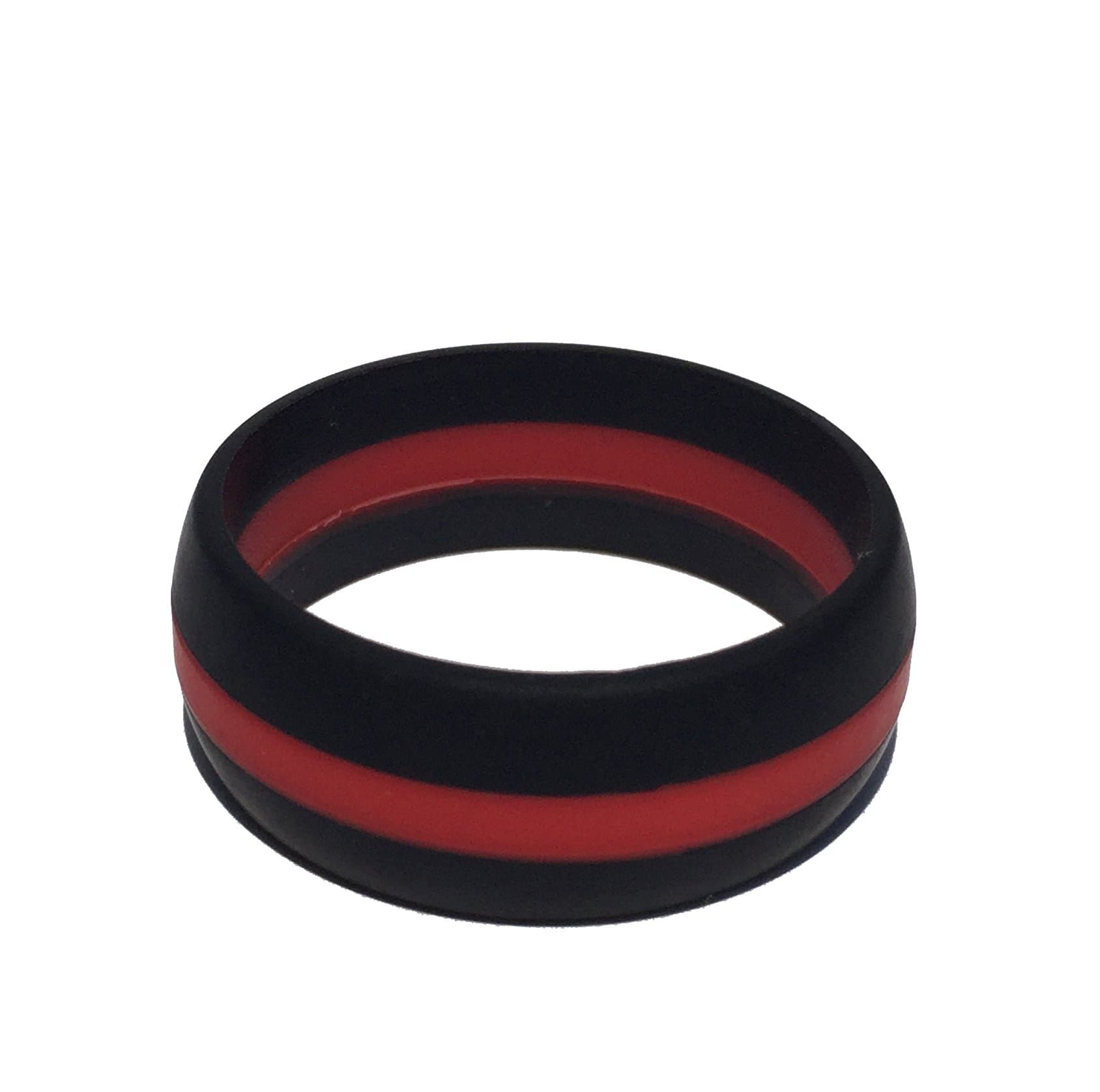 Tough Love Rings - Thin LINE Series (8.7mm) - Premium Silicone Rubber Wedding Bands for Active Lifestyles