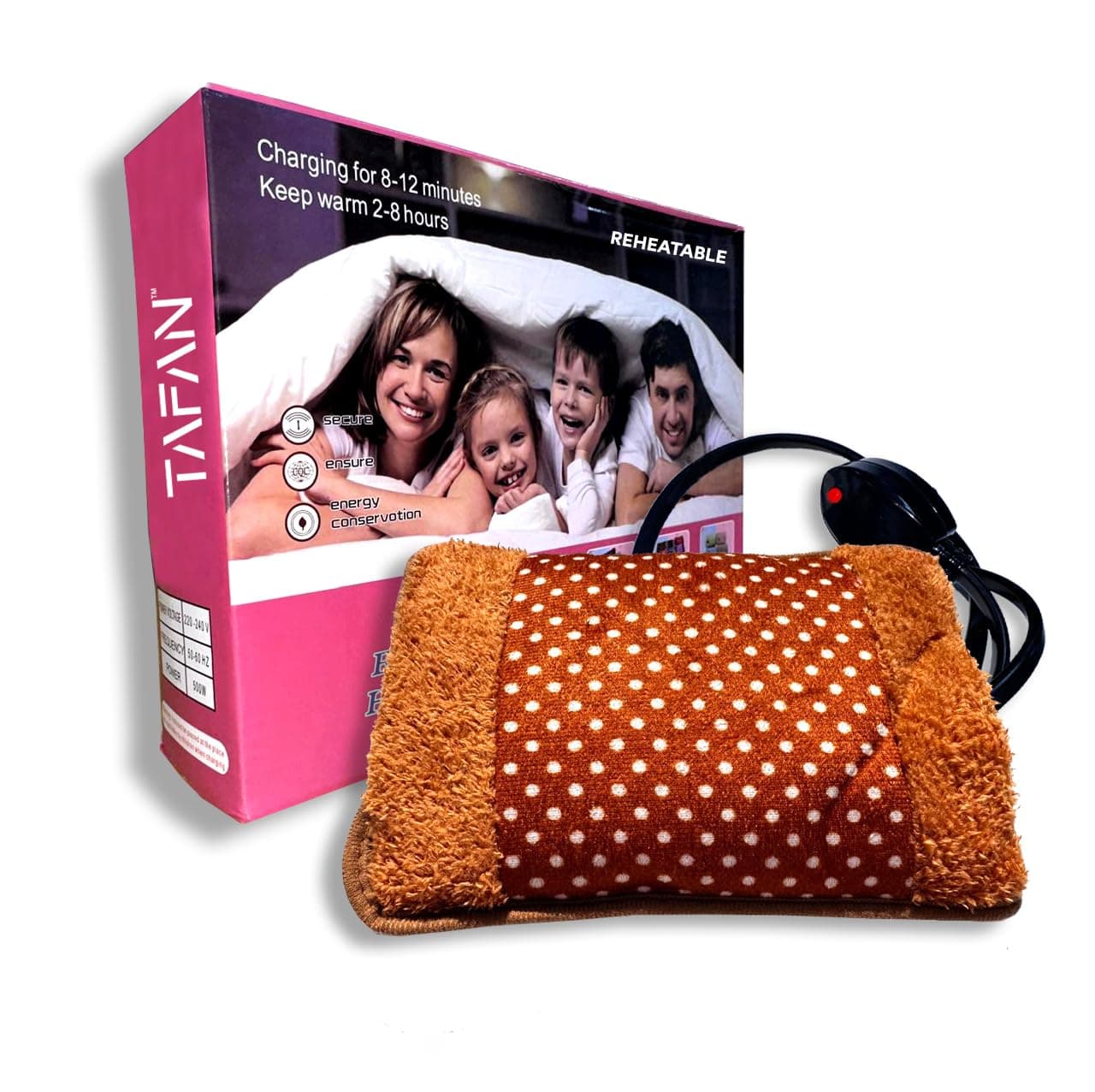 Heating Bag water Bags for Pain Relief, Pad Heat Pouch Hot Water Bottle Bag, Electric Hot Water Bag, Heating Pad with Gel (Assorted Color)