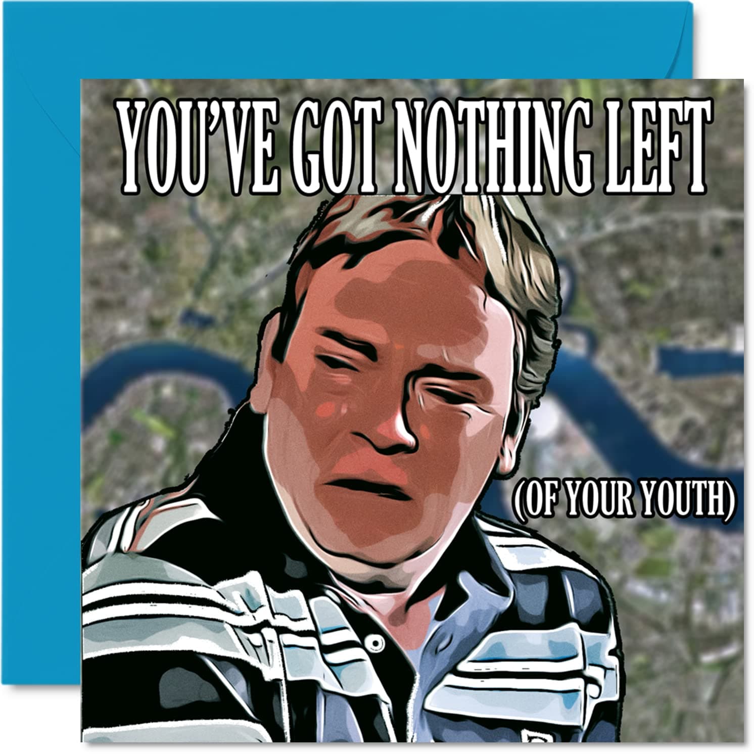 Funny Birthday Cards for Men Women - Nothing Left - Joke Happy Birthday Card for Friend Mum Dad Brother Sister Auntie Uncle Nan Grandad, 145mm Rude Banter Humour Meme Bday Greeting Cards