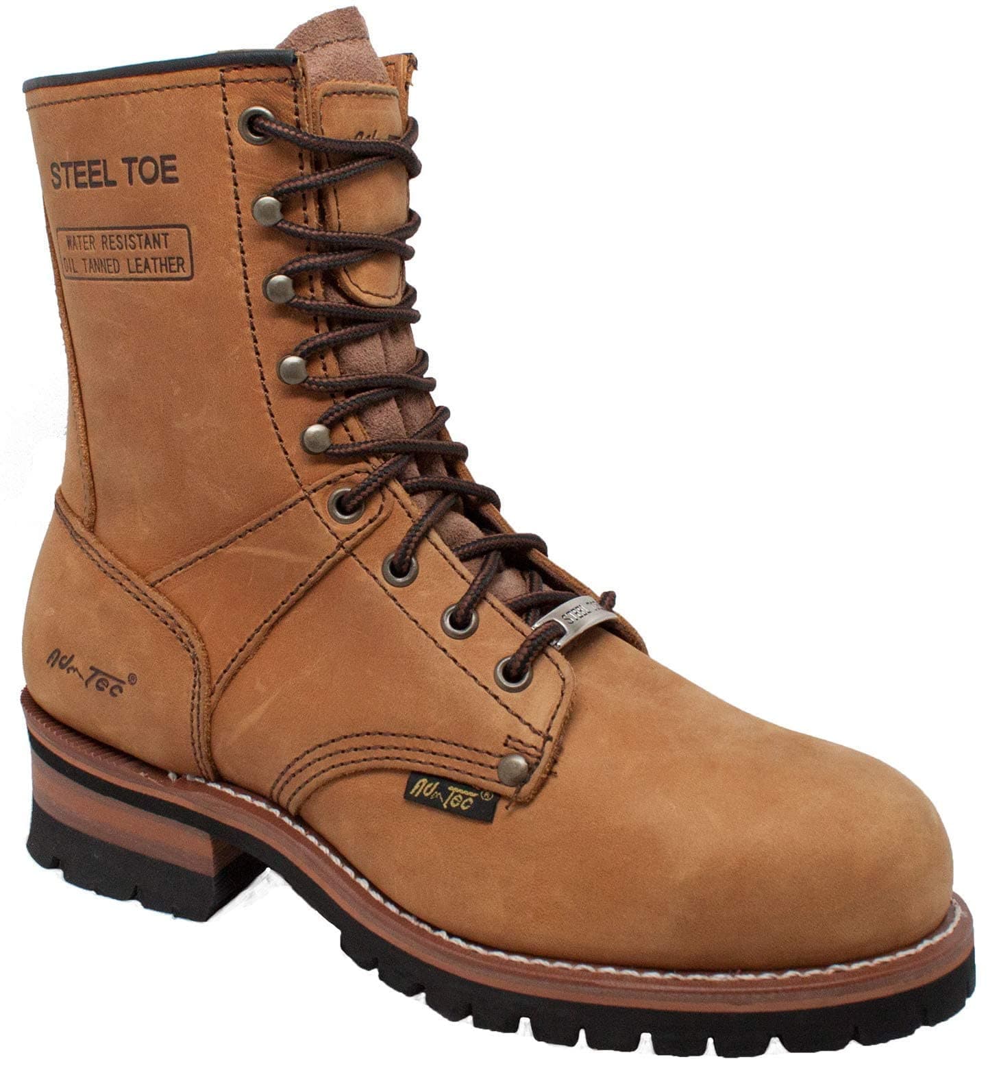 Ad Tec mens Logger Boots