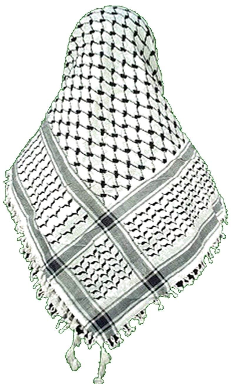 Authentic - New Arab - Yasser Arafat Palestinian - Shemagh - Keffiyeh Scarf by VAIFLEX