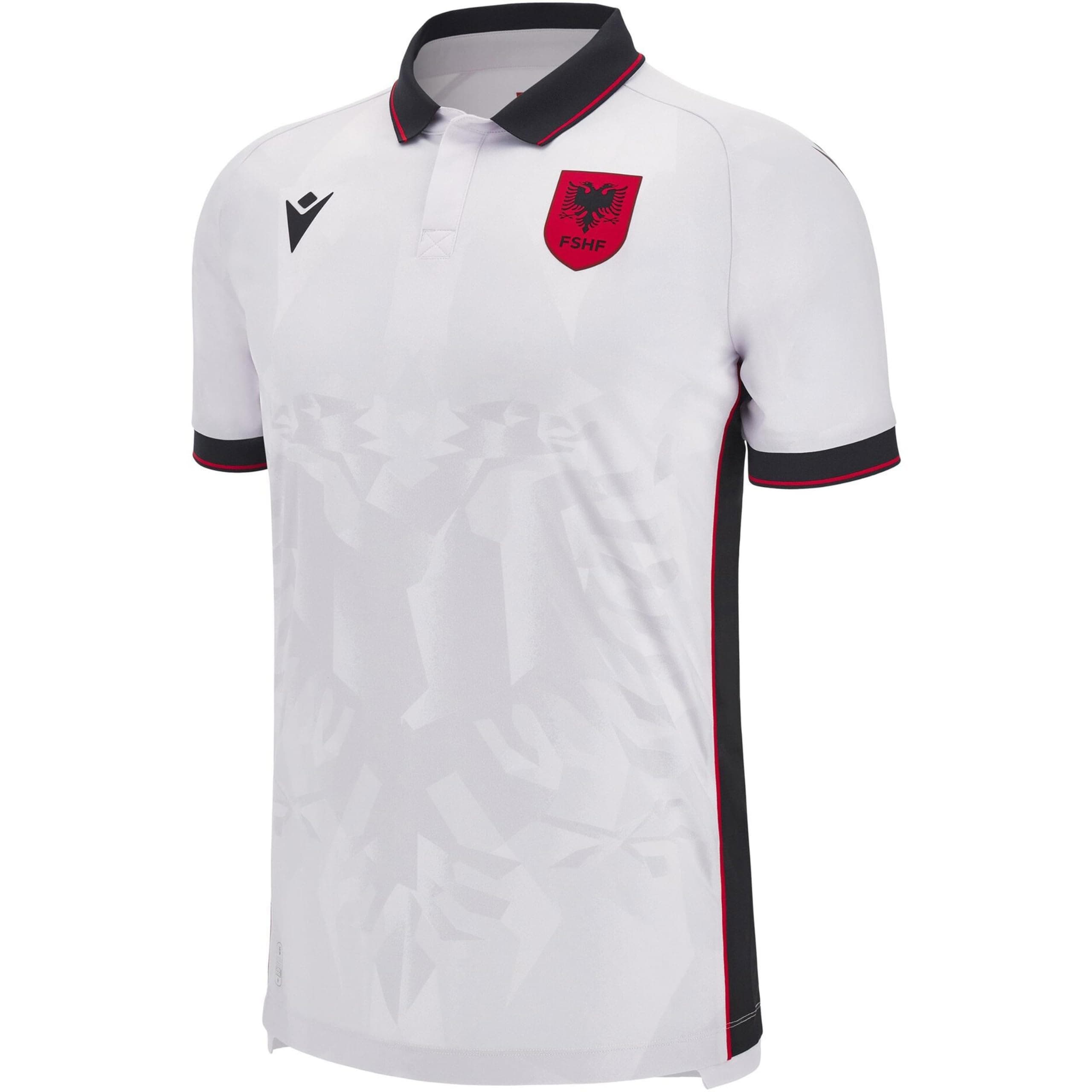 Macron 2023-2024 Albania Home Authentic Football Soccer T-Shirt