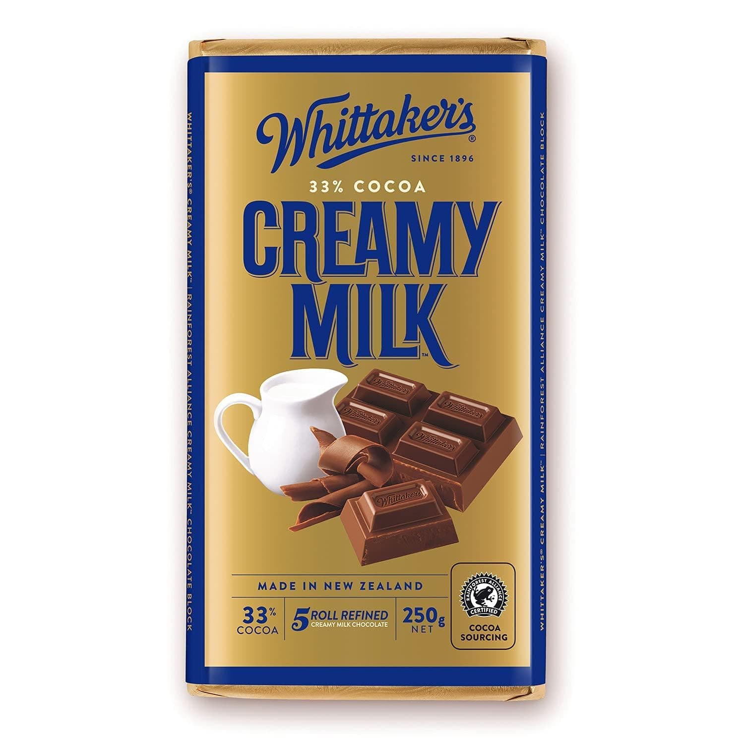 Whittaker's Creamy Milk 250g