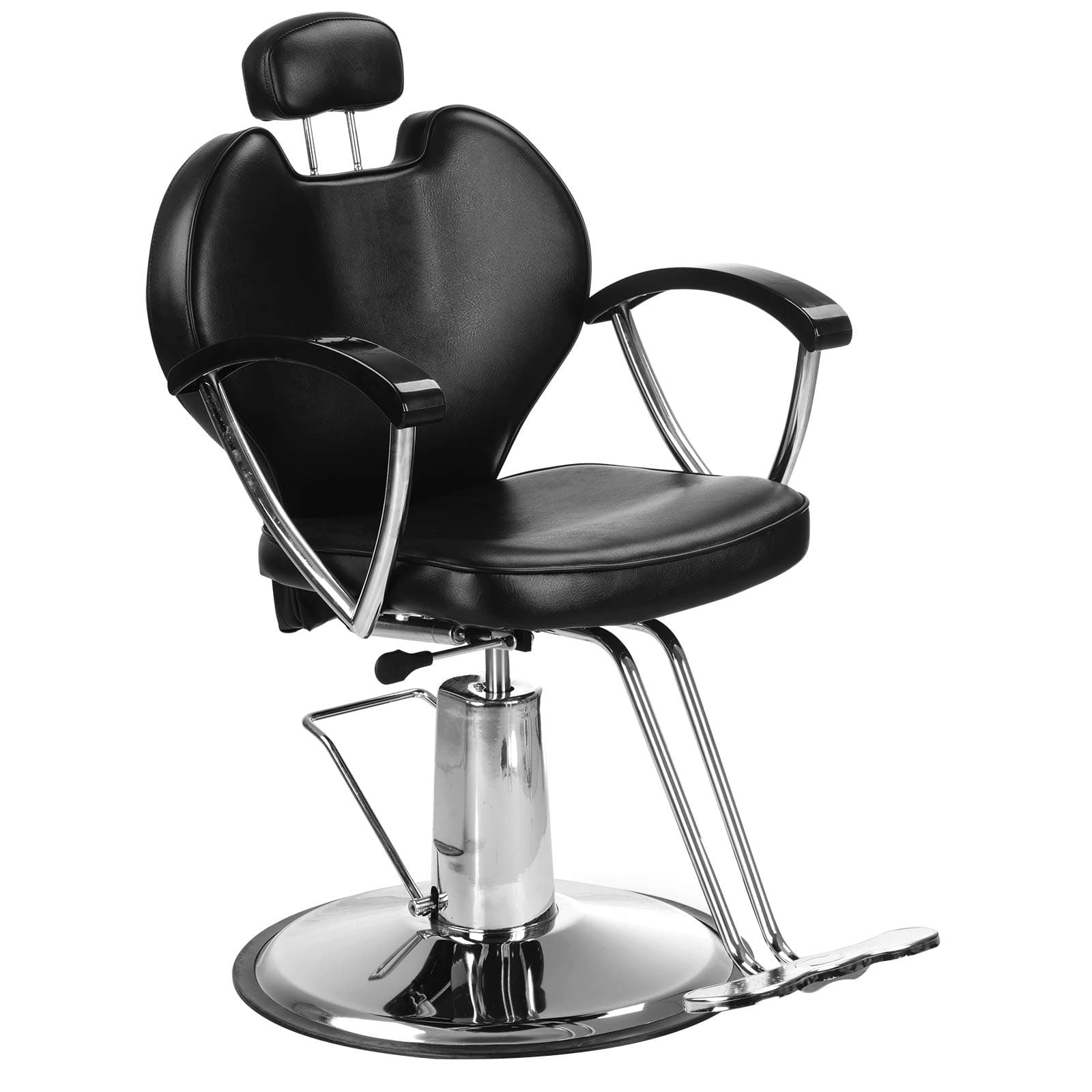 Shengyu Black Modern Recline Hydraulic Styling Barber Chair Hair Spa Beauty Salon Equipment