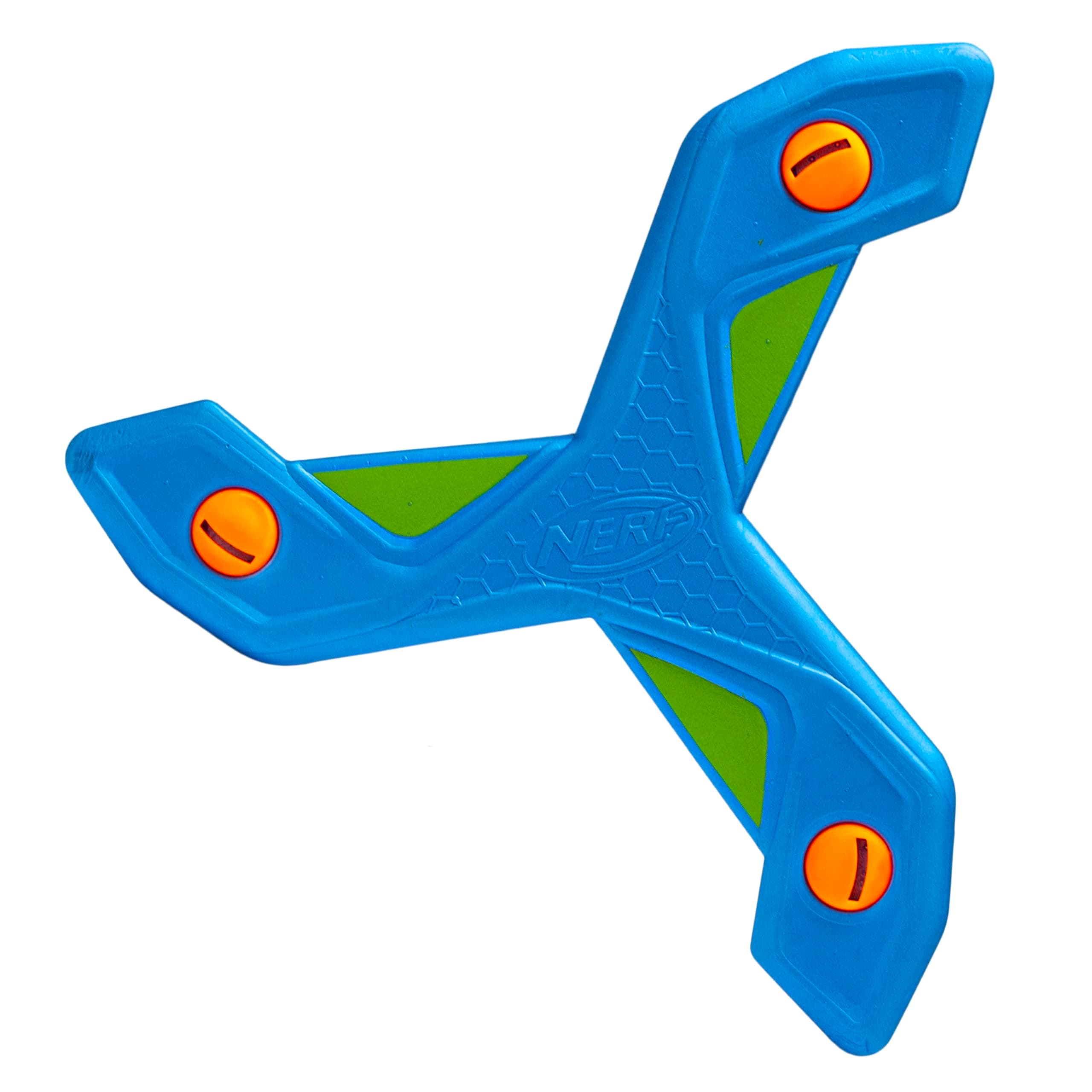 Nerf Franklin Sports Slingerang - Great Foam Boomerang for Kids or Adults - Flies Back to You - Whistles When Thrown