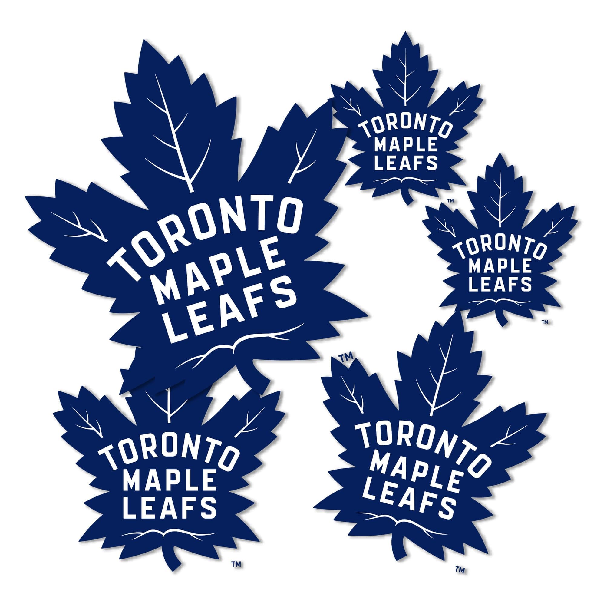 Desert Cactus Toronto Maple Leafs Sticker Team NHL National Hockey League Vinyl Decal Laptop Water Bottle Car Scrapbook (Type 3 - Main Logo)