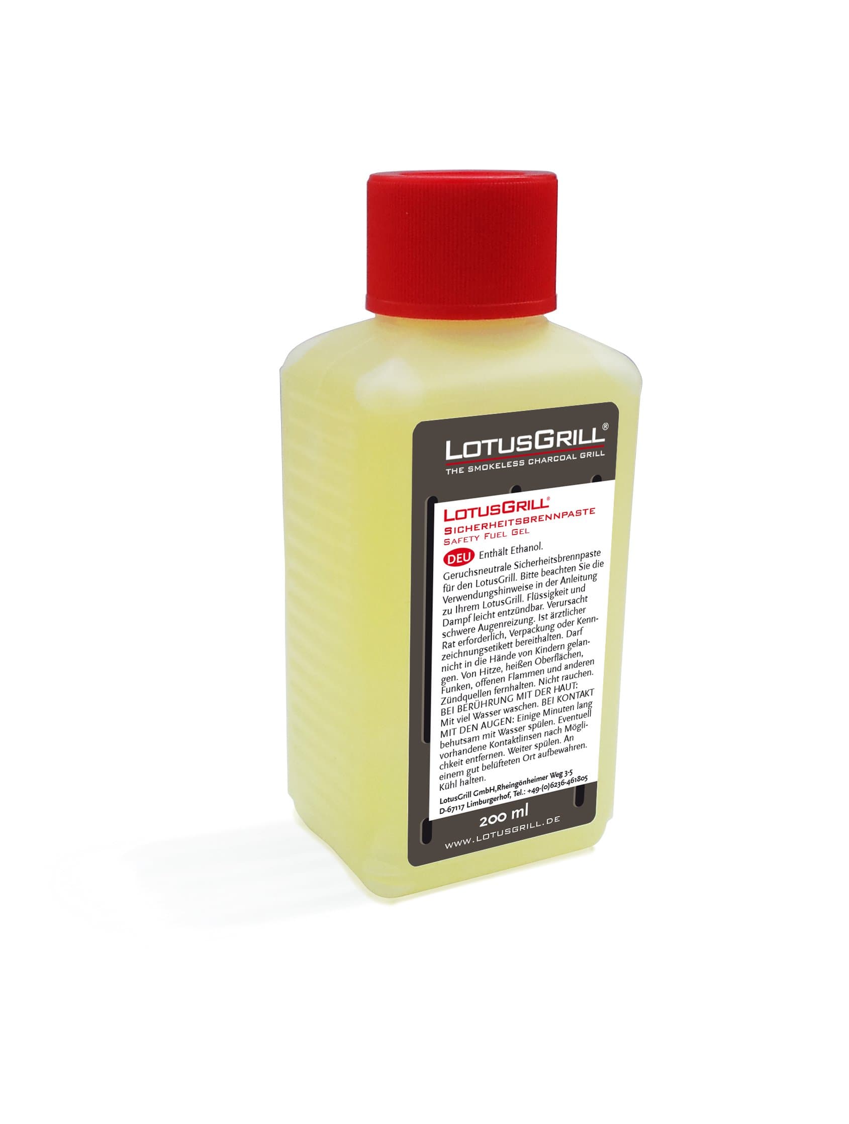 LotusGrill BP-L-200 Bioethanol Safety Fuel Paste 200ml