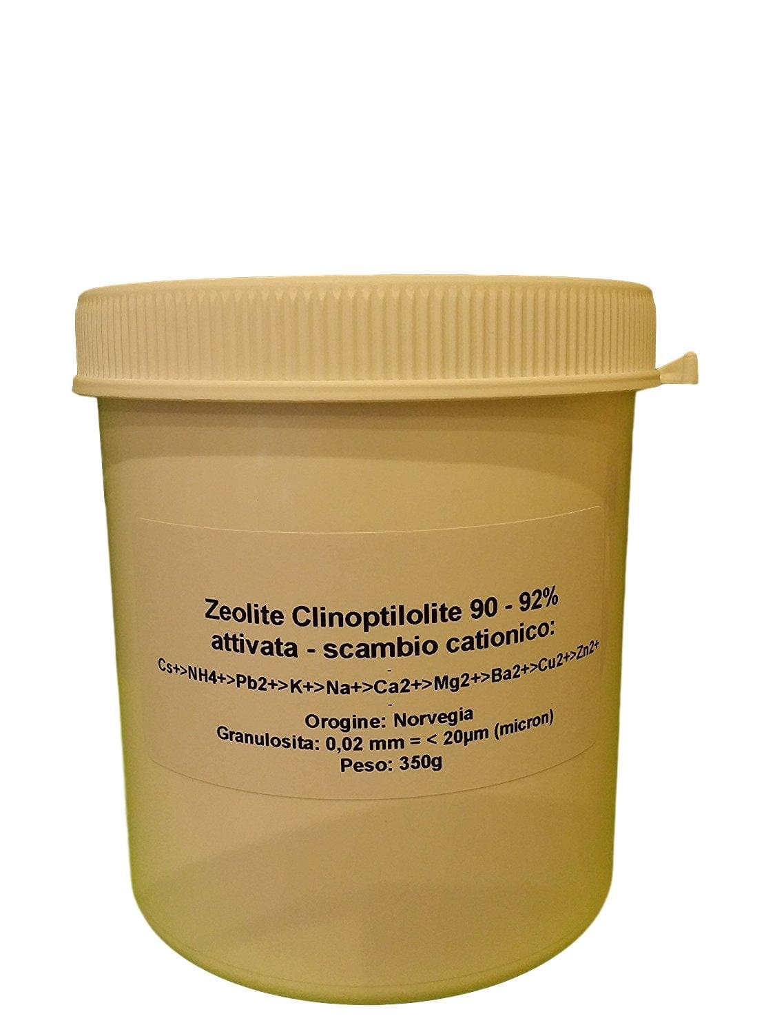 Zeolite Clinoptilolite - pure and natural from Norway ULTRA FINE - <20 MICRON (µm) 350g