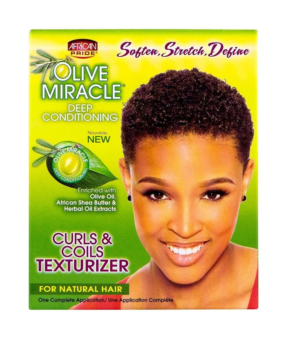 Olive Miracle Curls & Coils Texturizer - 1 set