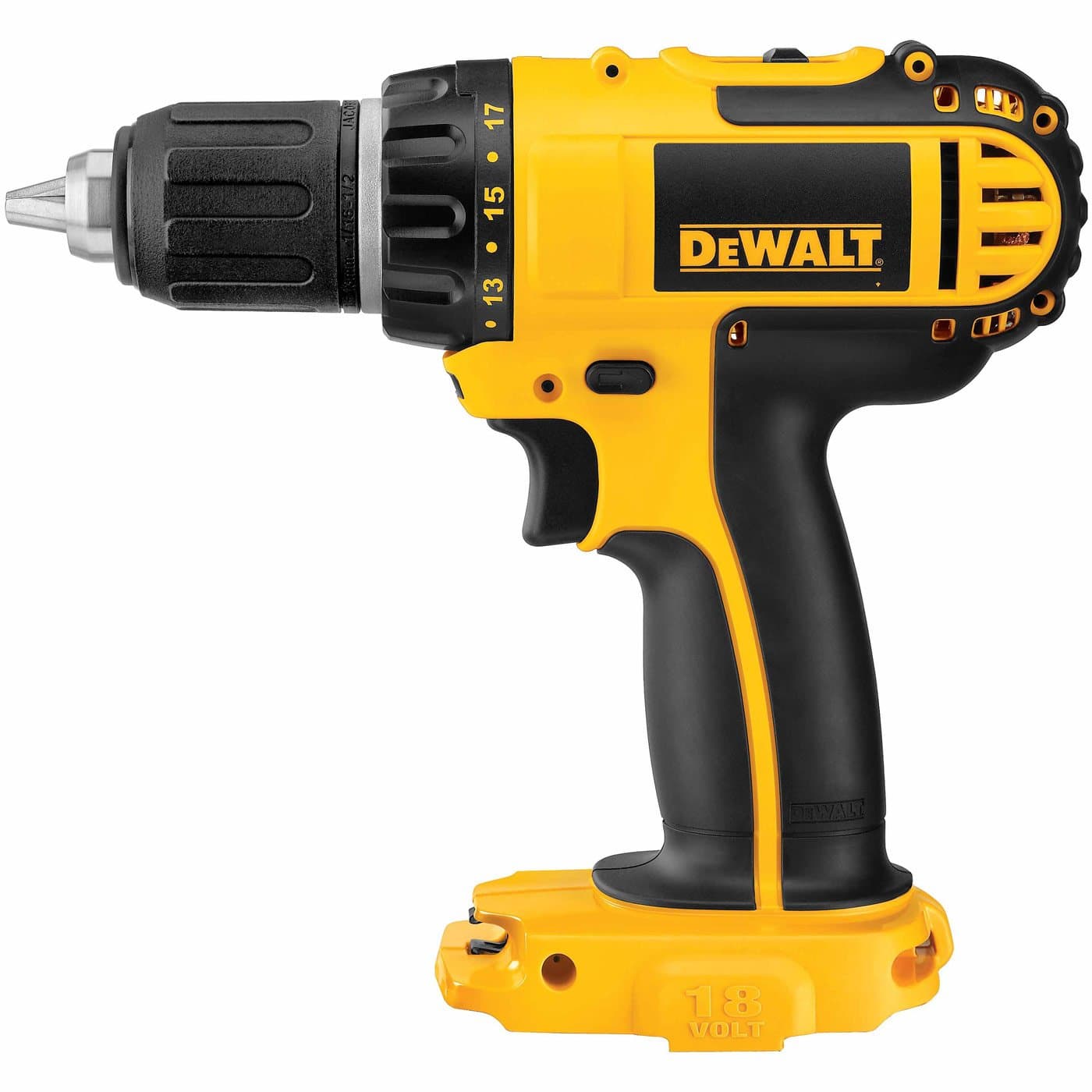 DEWALT Bare-Tool DCD760B 1/2-Inch 18-Volt Cordless Compact Drill/Driver