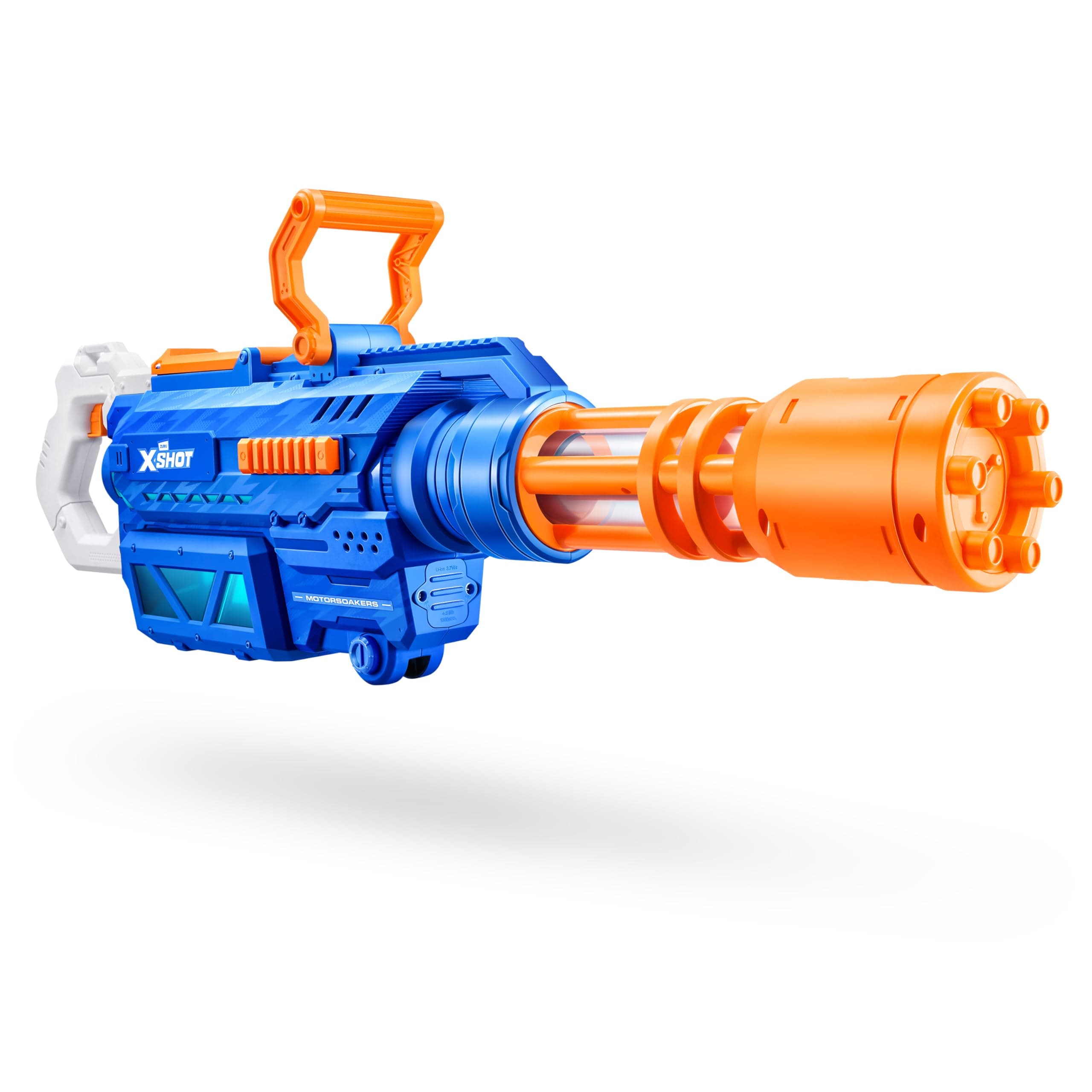 XSHOT Water Gatling Motor Soaker by ZURU, Motorised Blaster Watergun, Water Blaster, Water Toys, Fills with Water in just 1 Second, Rechargable Battery (Large Gatling Motor Soaker)