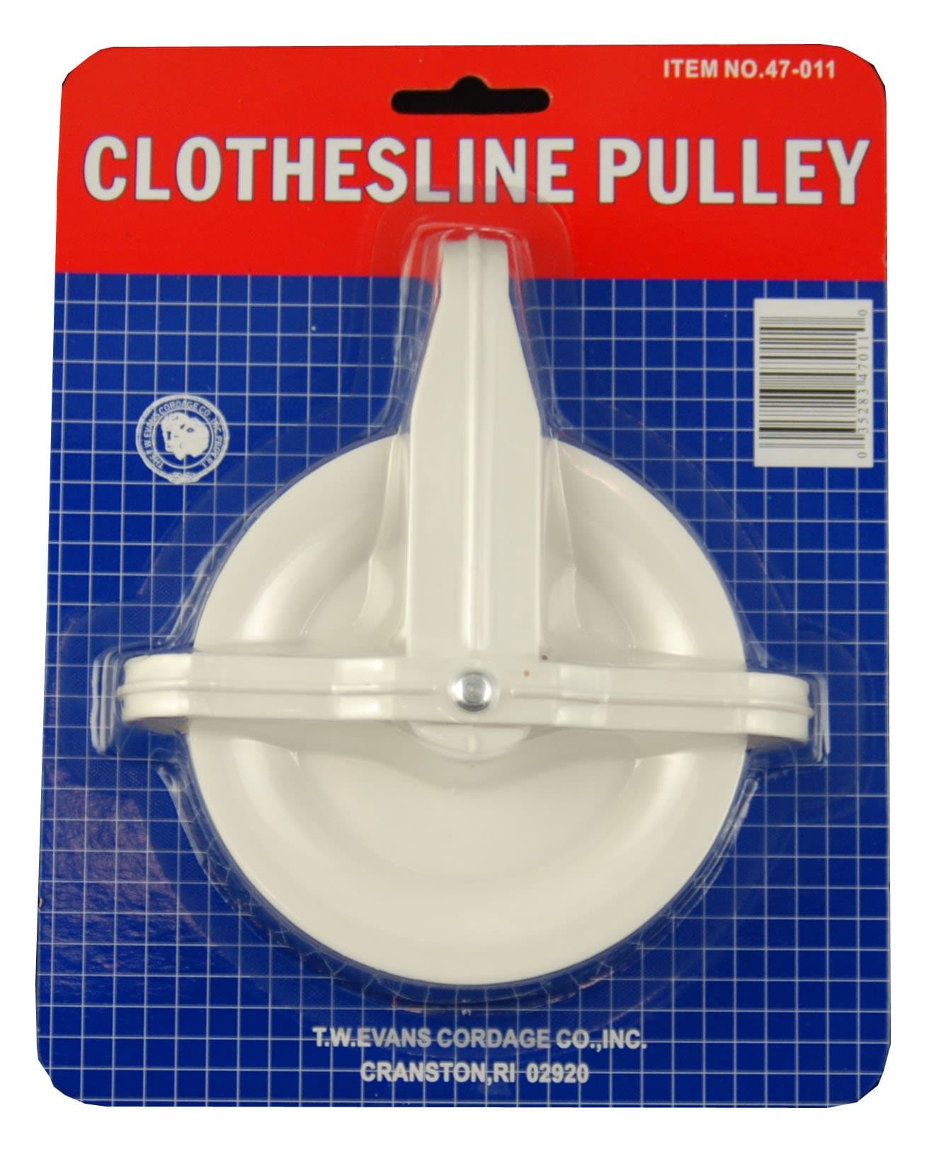 T.W Evans Cordage 47-011 Plastic Clothesline Pulley
